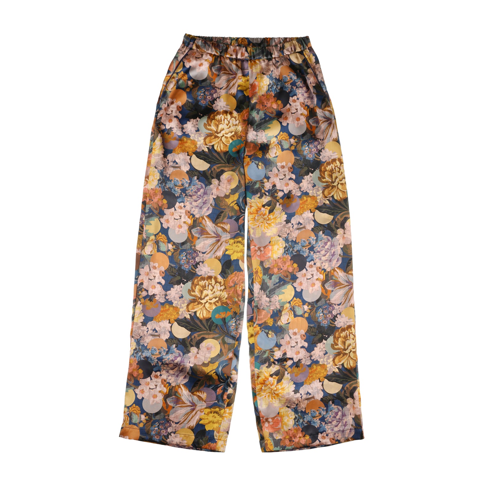 Silk Women's PJ Pants Felice, Blue