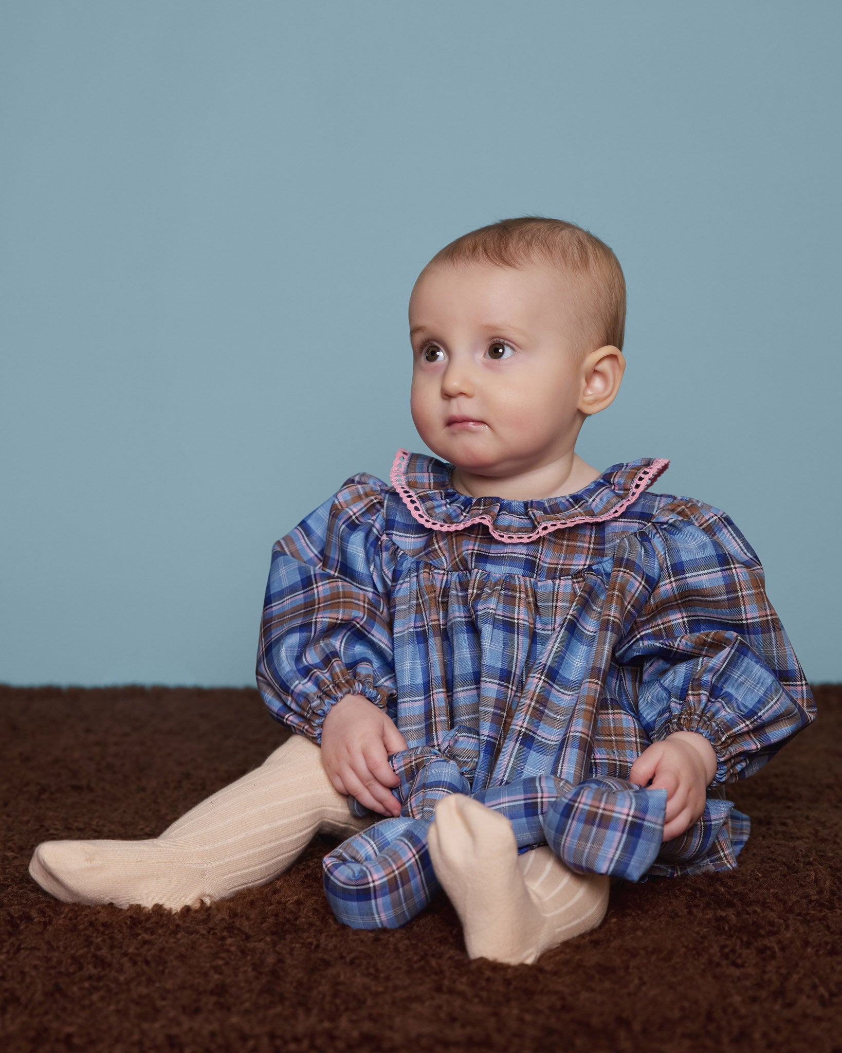 Willow Baby Blouse Cotton, Blue
