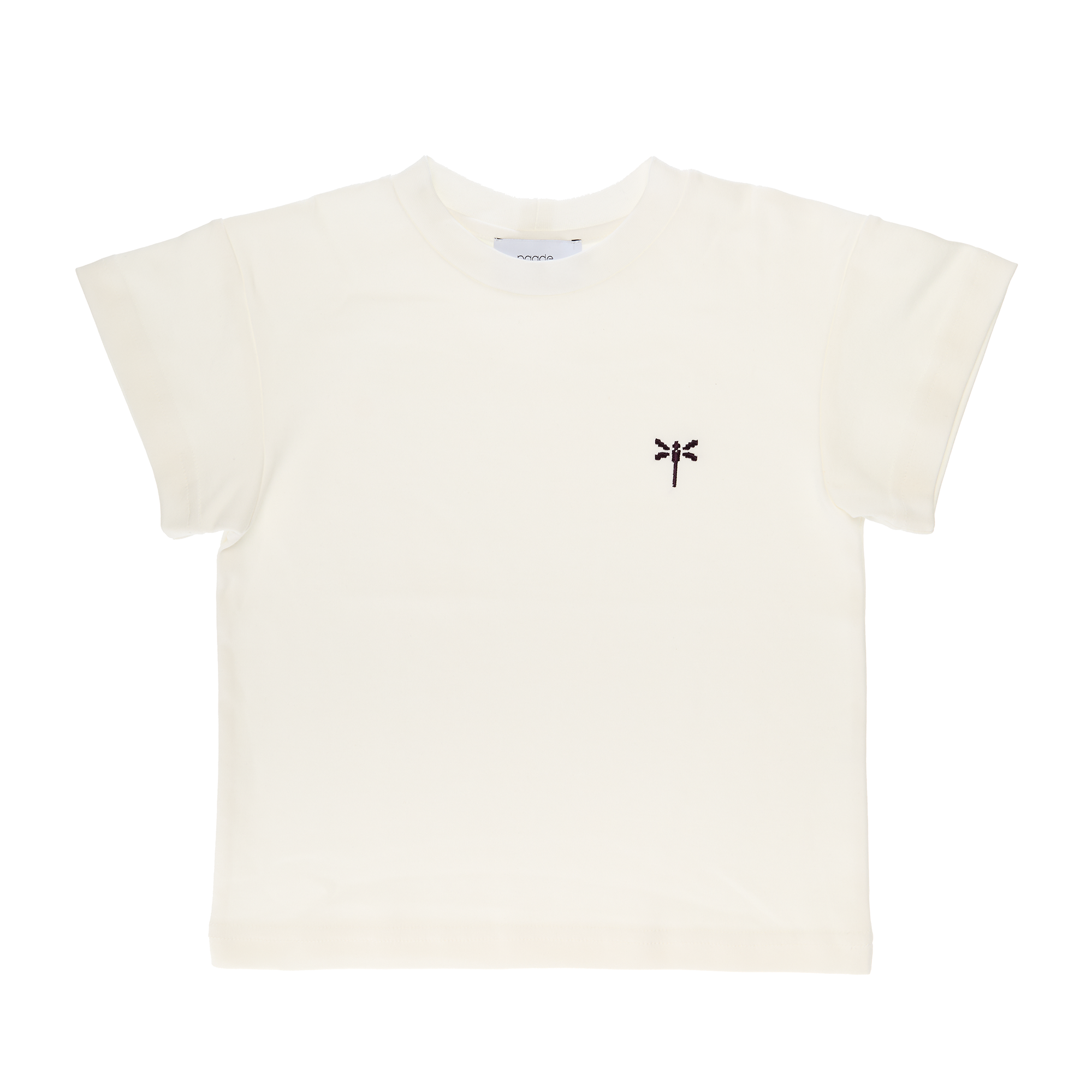 Organic Cotton T-Shirt Dragonfly, White