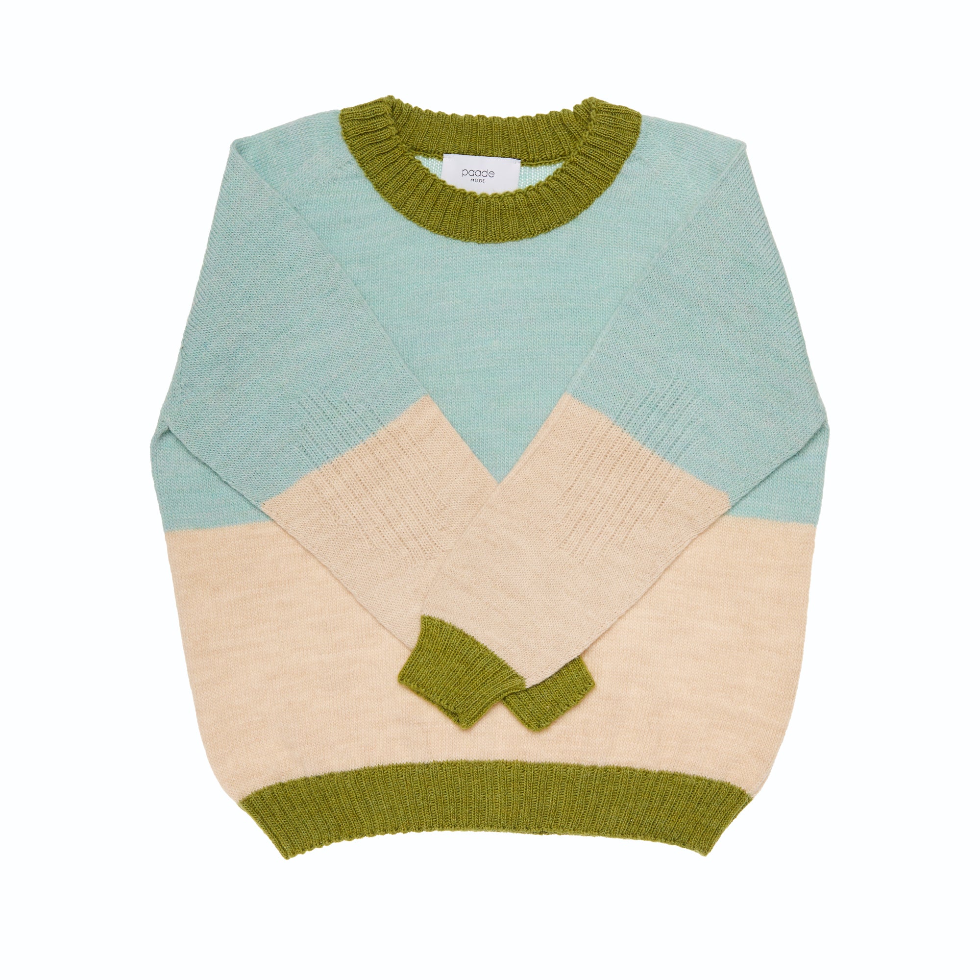 Wool Sweater Tempo, Light Blue