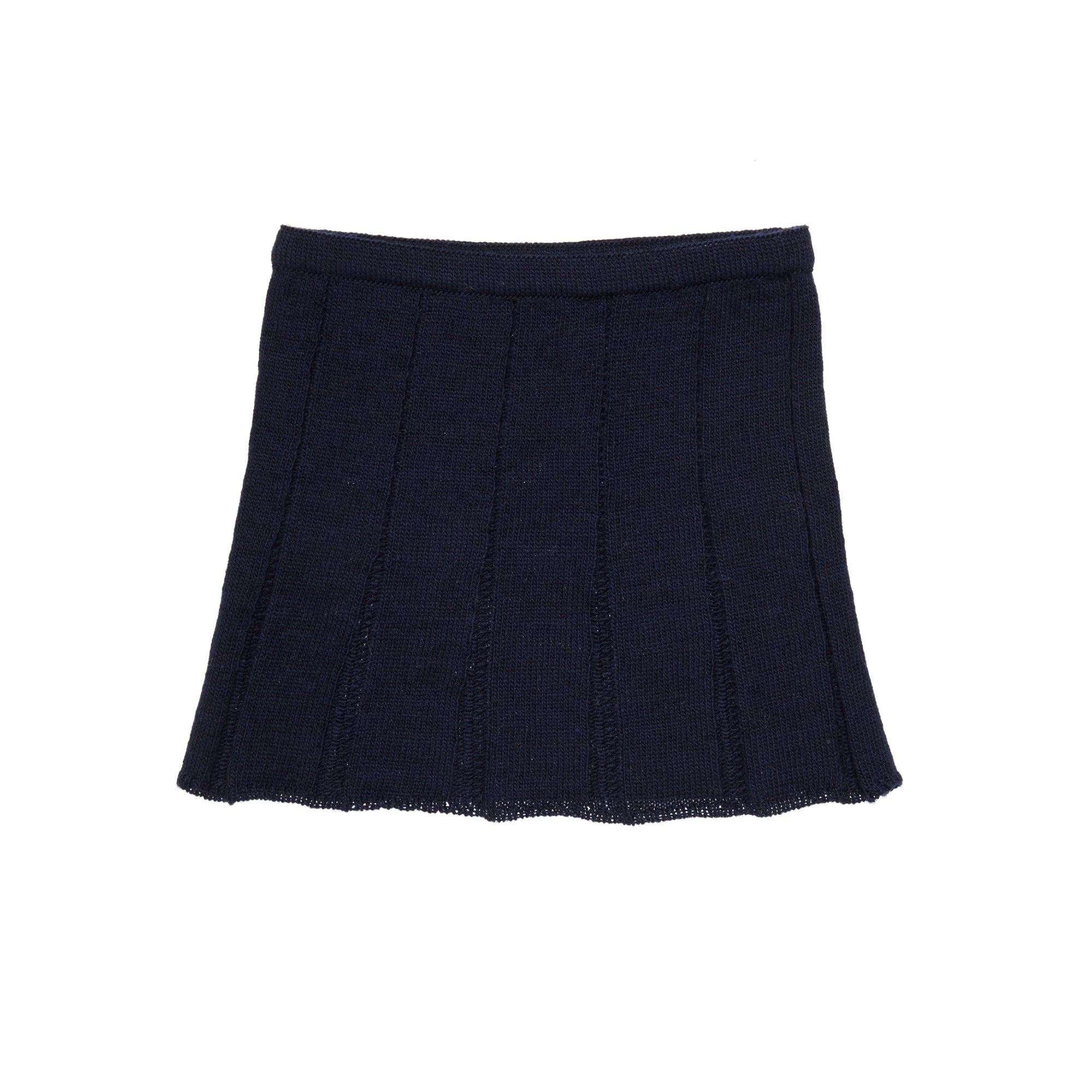 Wool Skirt Tempo, Dark Blue