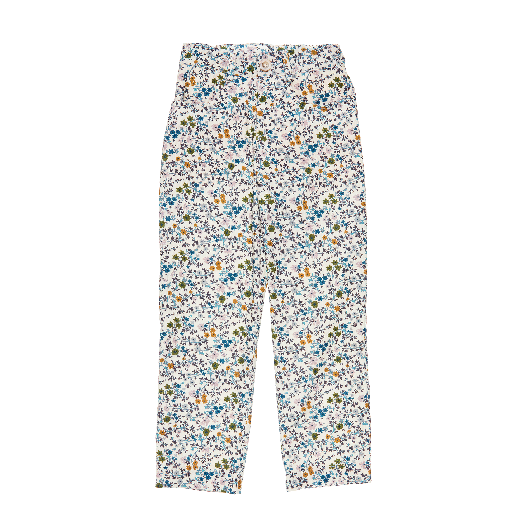 Corduroy Trousers Fiorella, White