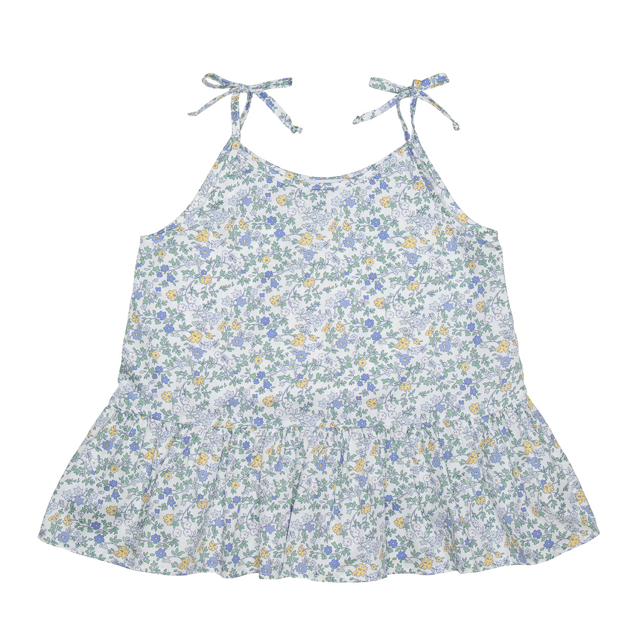 Mia Top Cotton, Blue