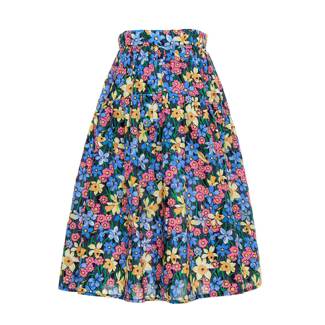 Madison Long Skirt Cotton, Blue