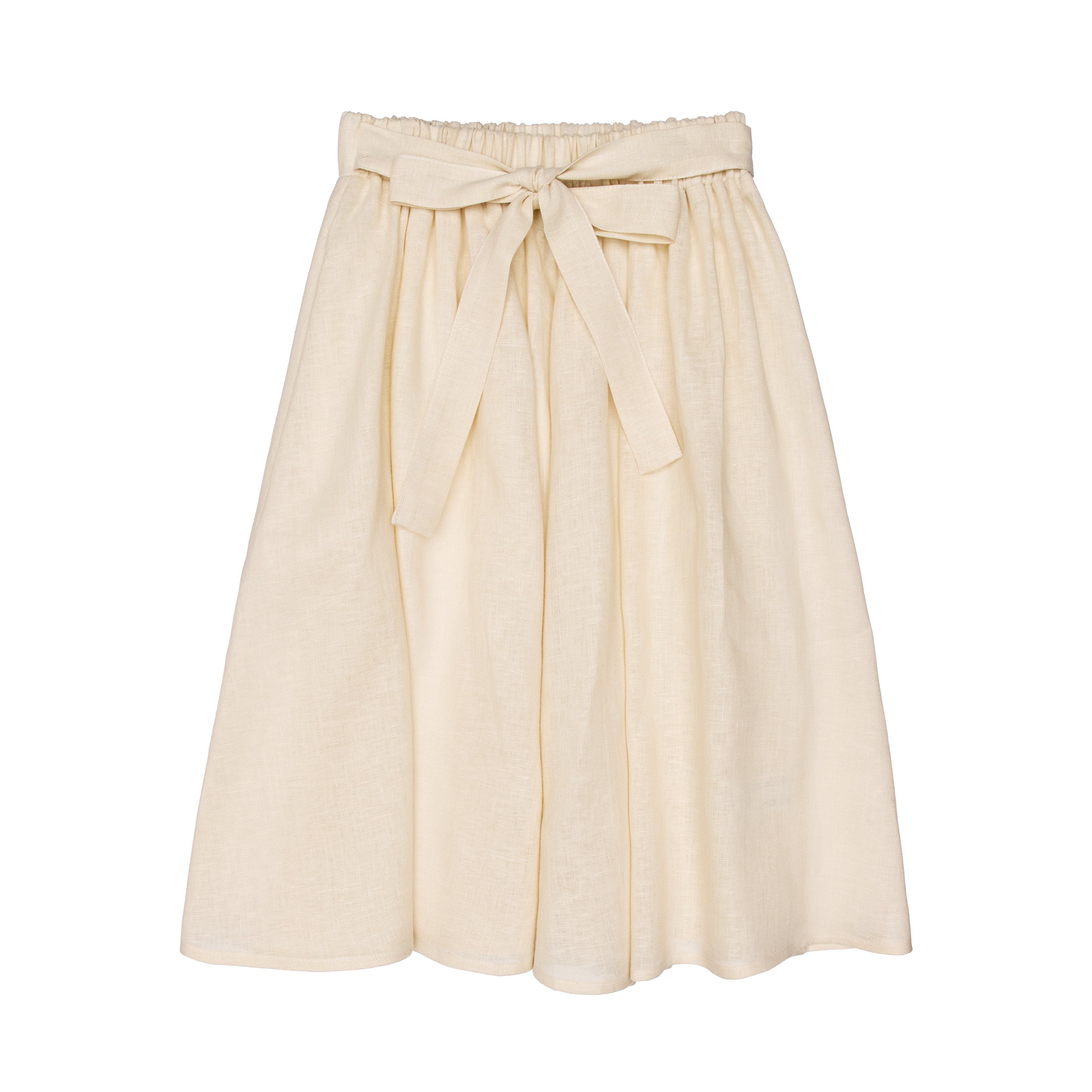 Special Edition Aria Skirt Linen Longer Length, Beige