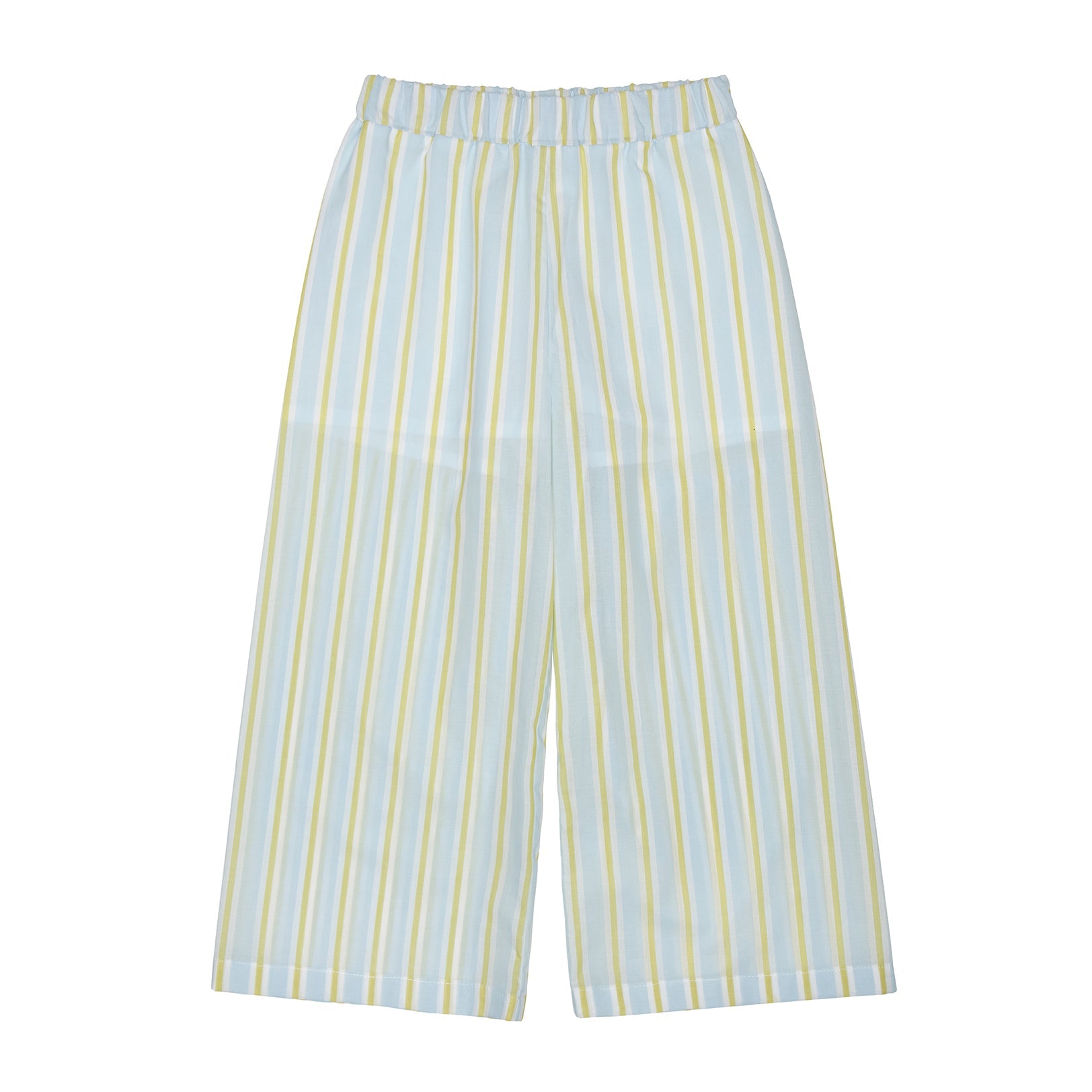 Ivy Wide Leg Trousers Cotton, Mint