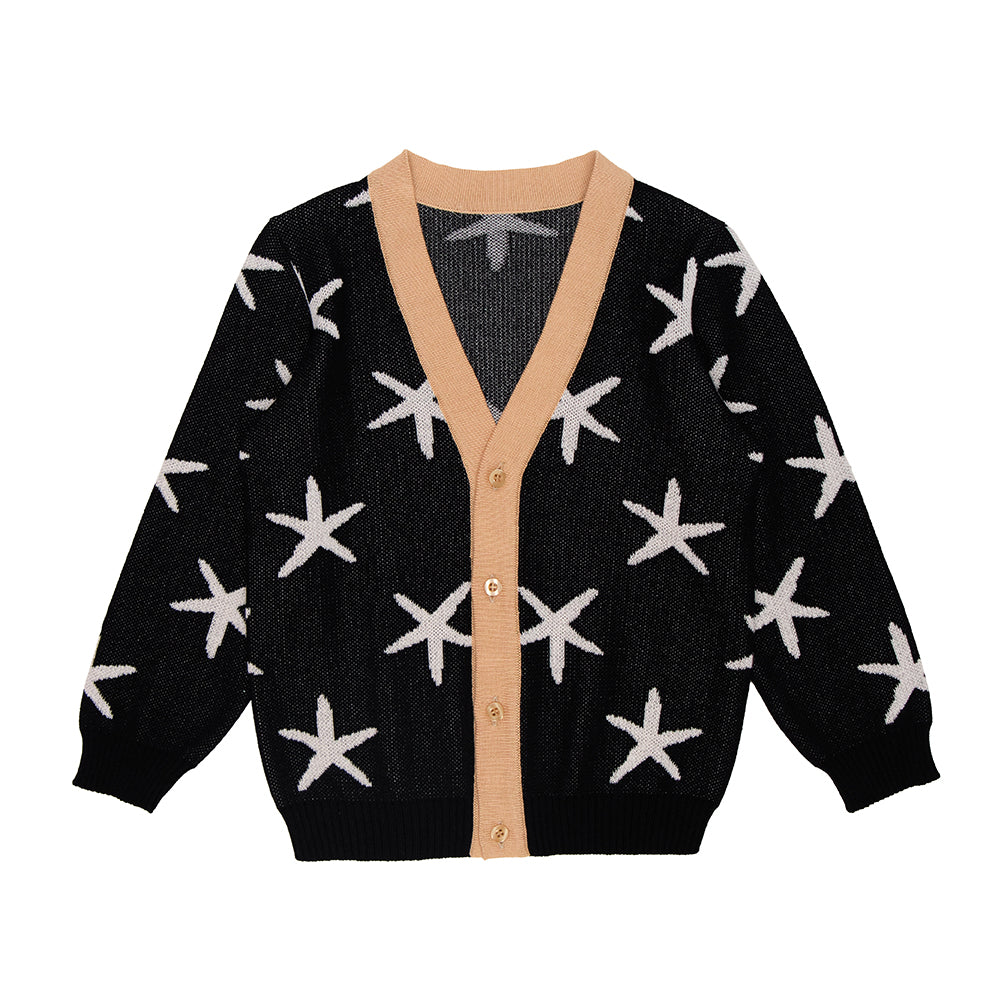 Marisol Cardigan Cotton, Black