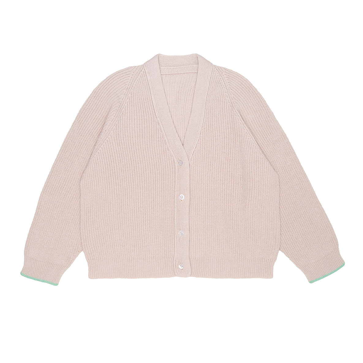 Morgan Cardigan Cotton, Beige