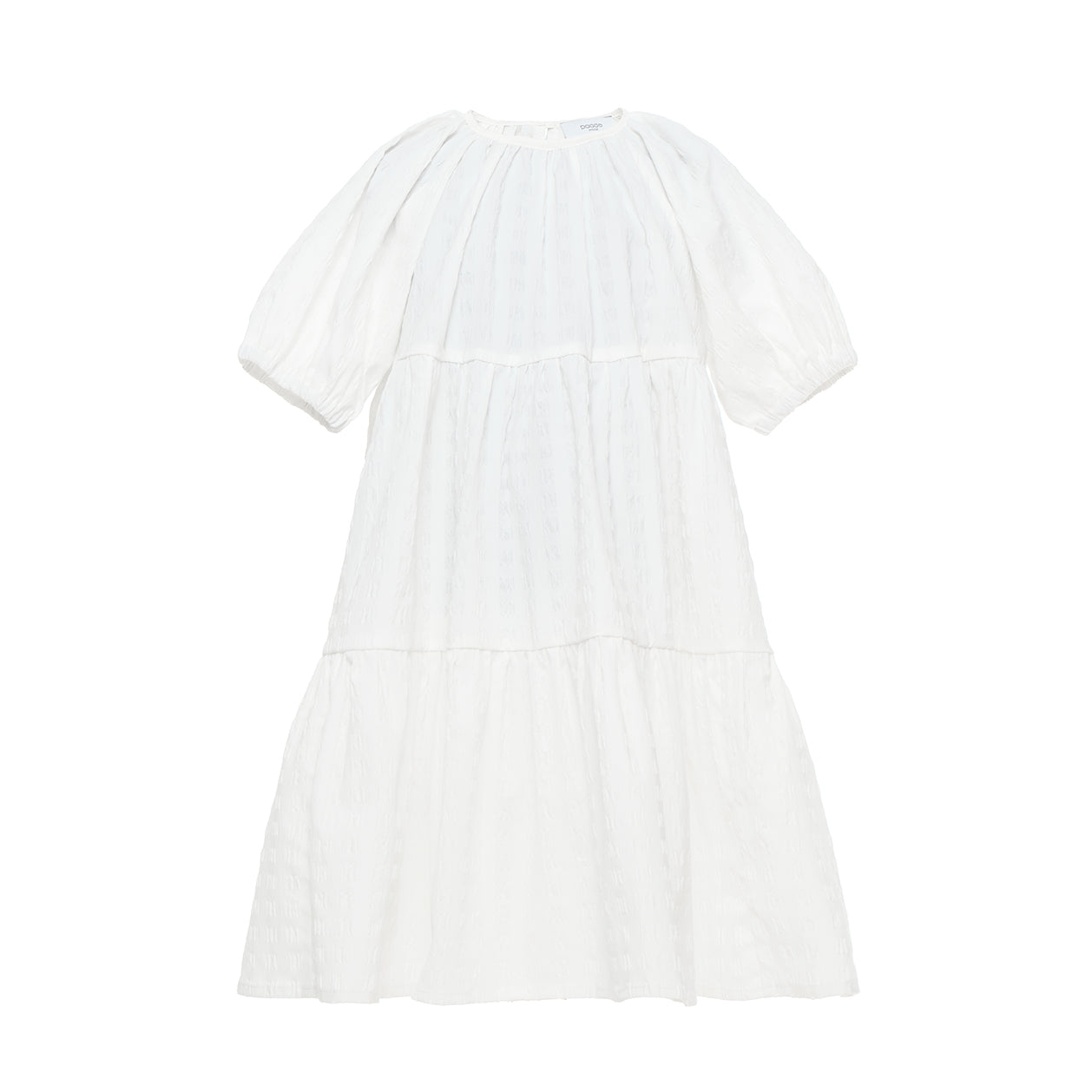 Iris Dress Cotton, White