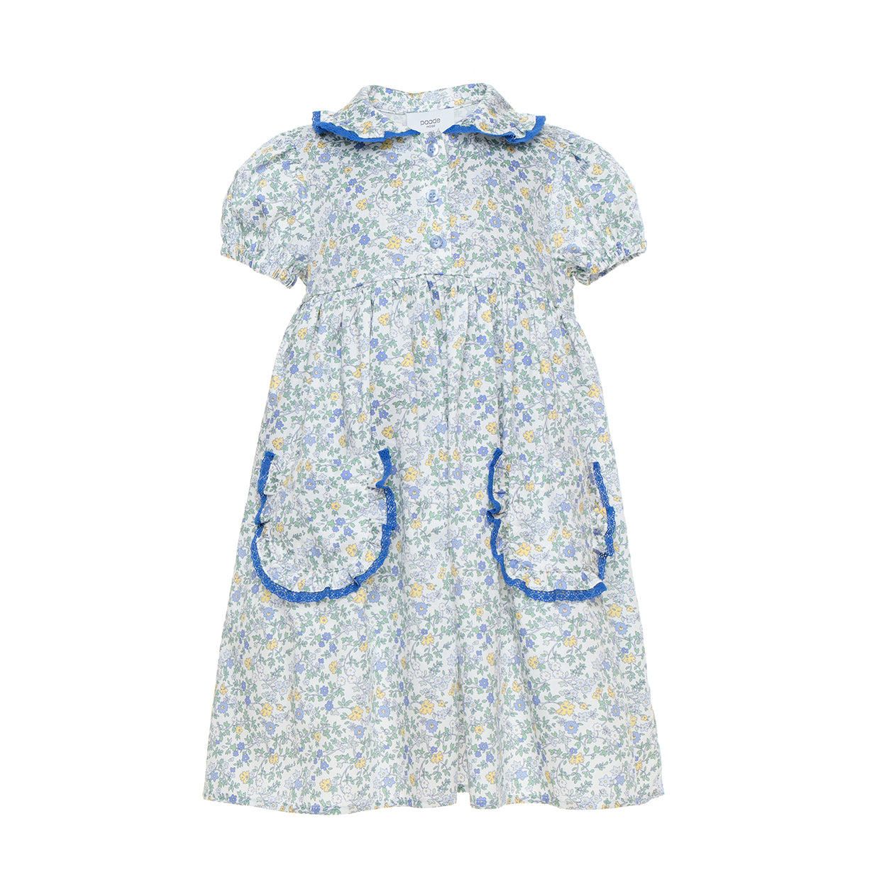 Mia Dress Cotton, Blue