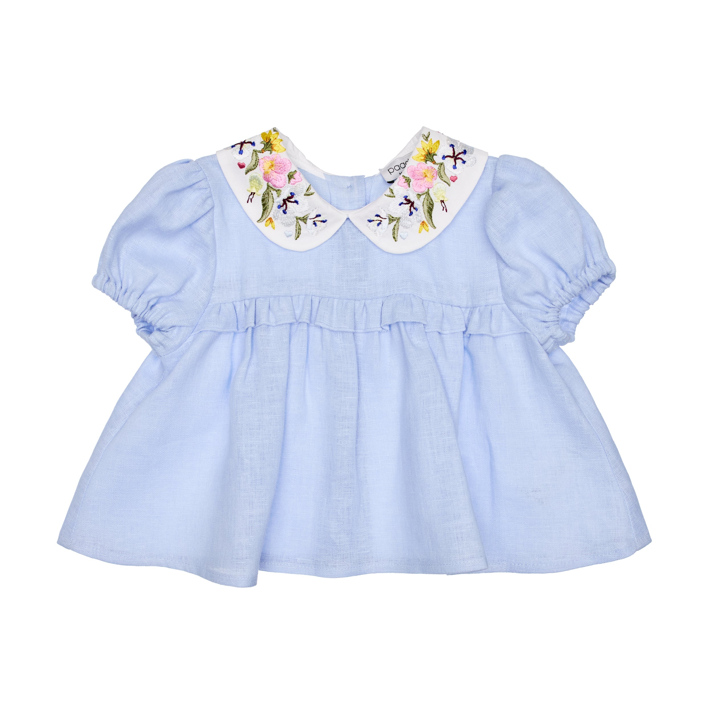 Special Edition Aria Baby Blouse Linen, Blue