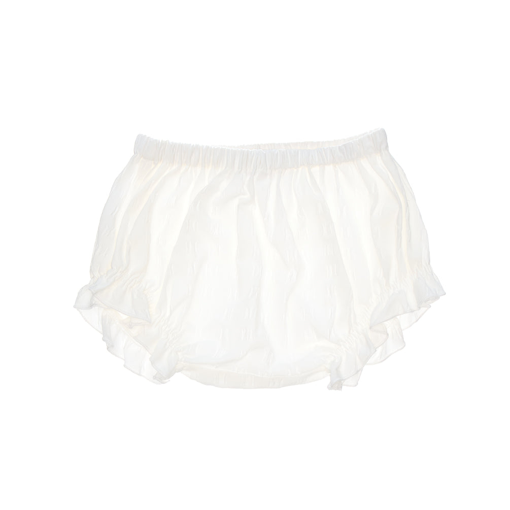 Iris Baby Bloomers Cotton, White