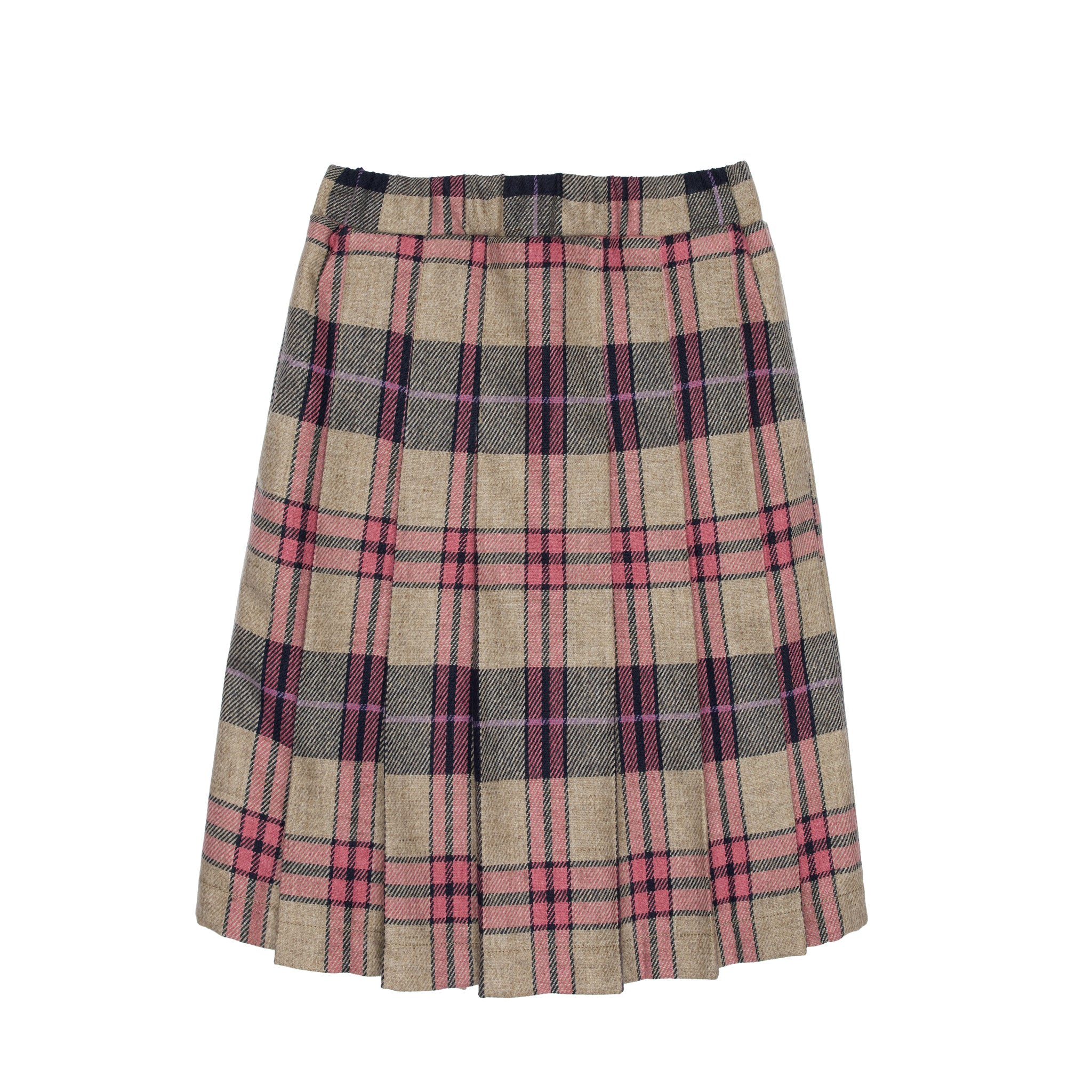 Harlow Cotton Long Skirt, Pink