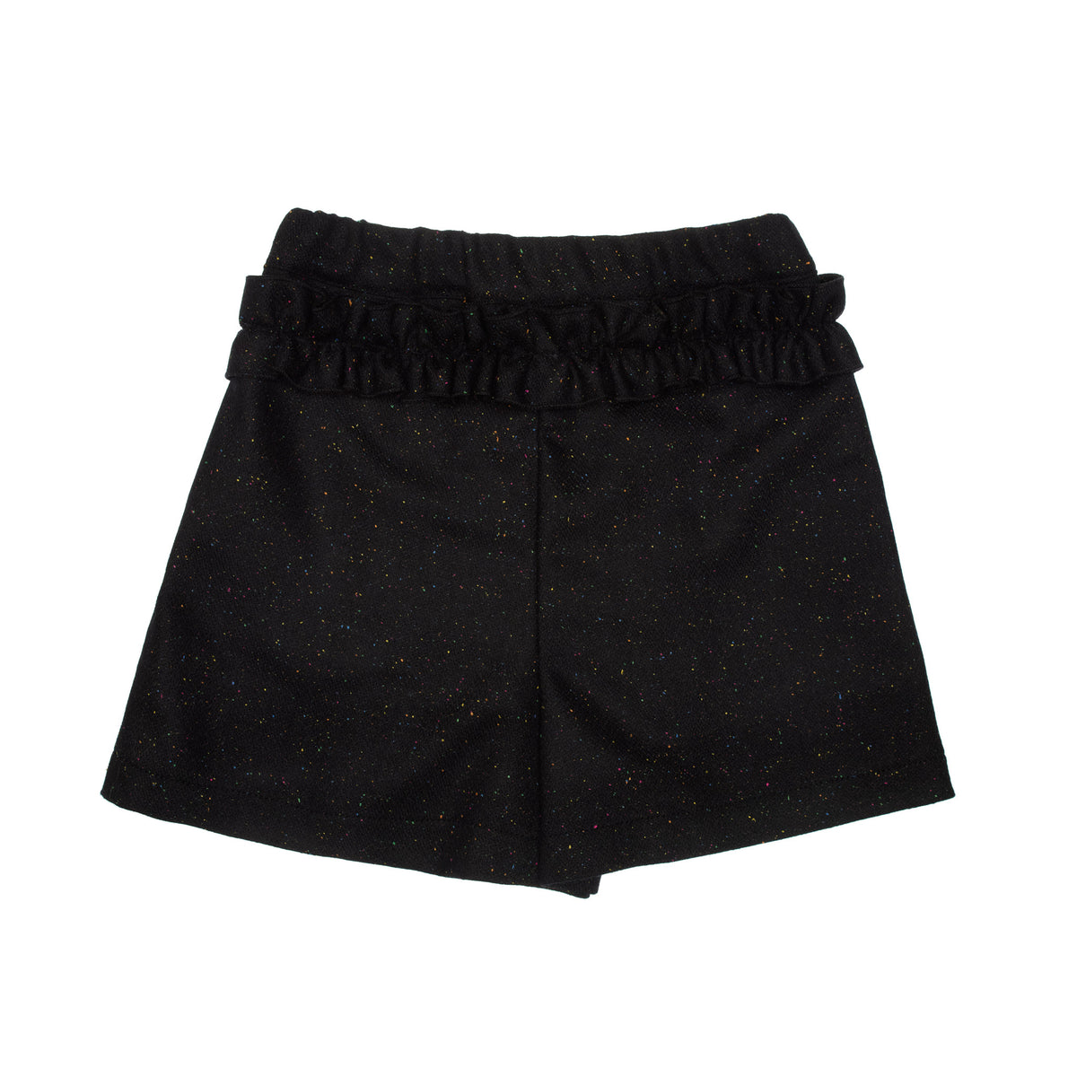 Parker Wool Shorts, Black