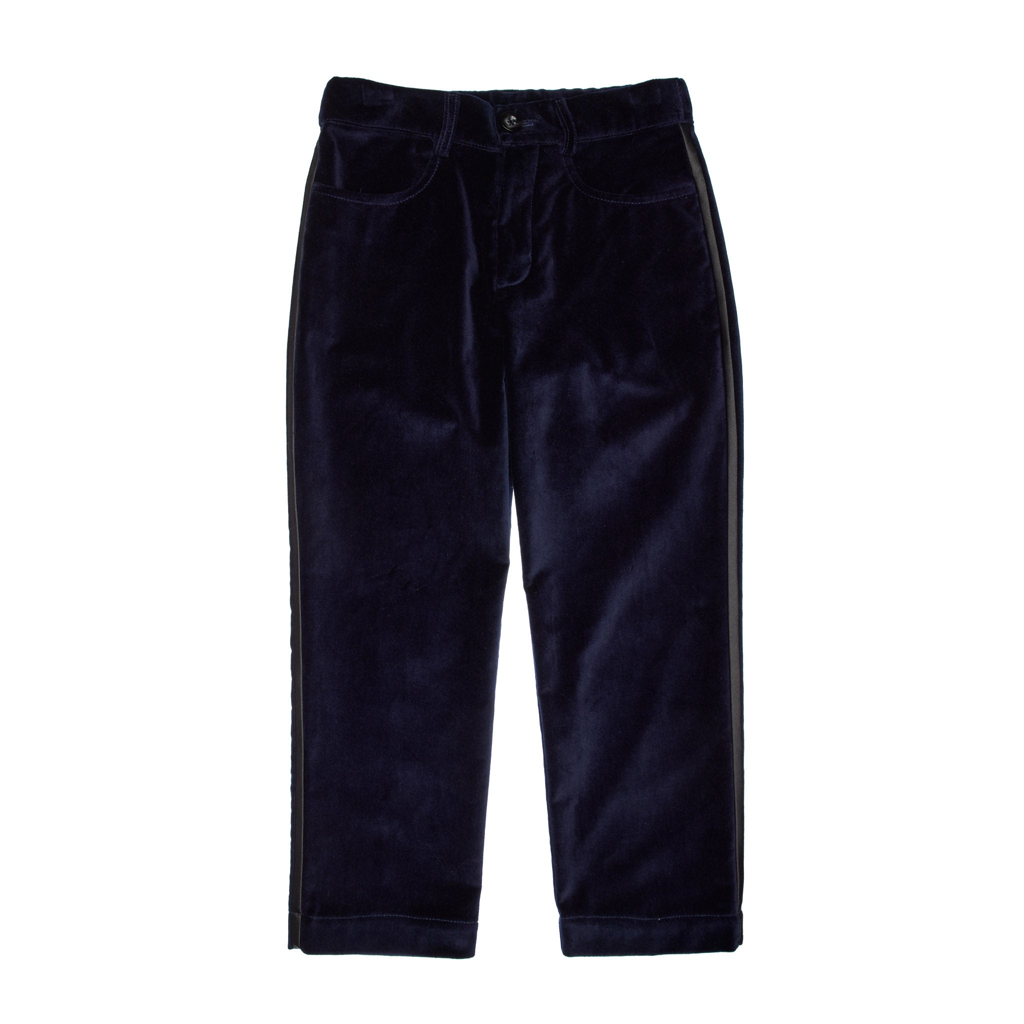 Haven Velvet Trousers, Dark Blue