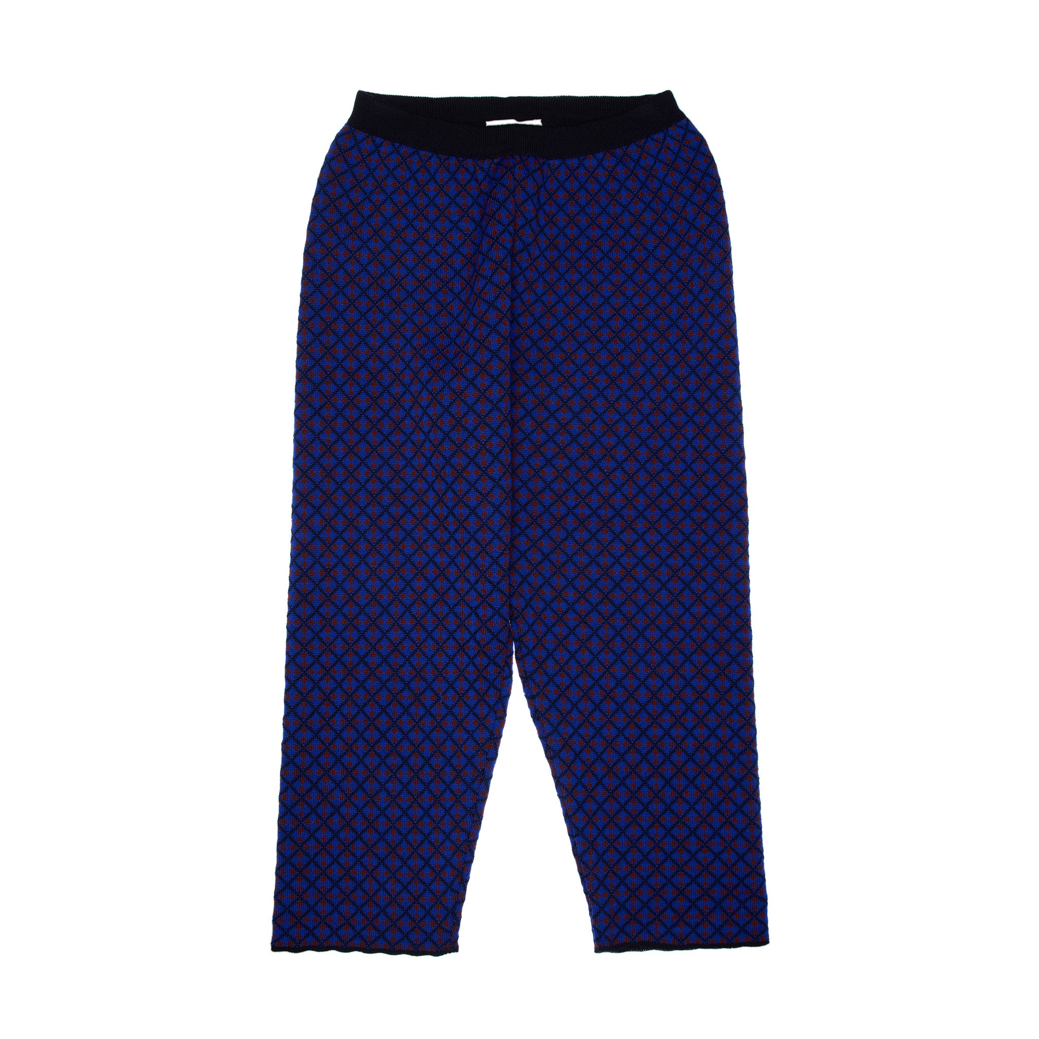 Morgan Merino Wool Trousers, Luminous Blue