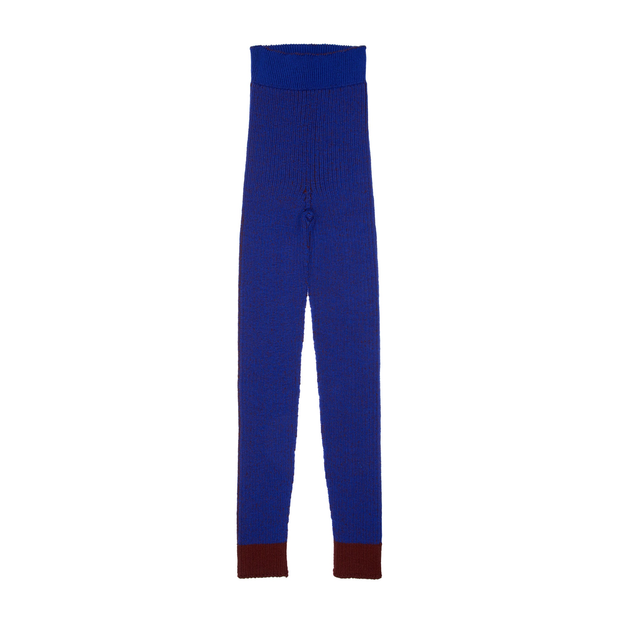 Alex Seamless Merino Wool Leggings, Luminous Blue
