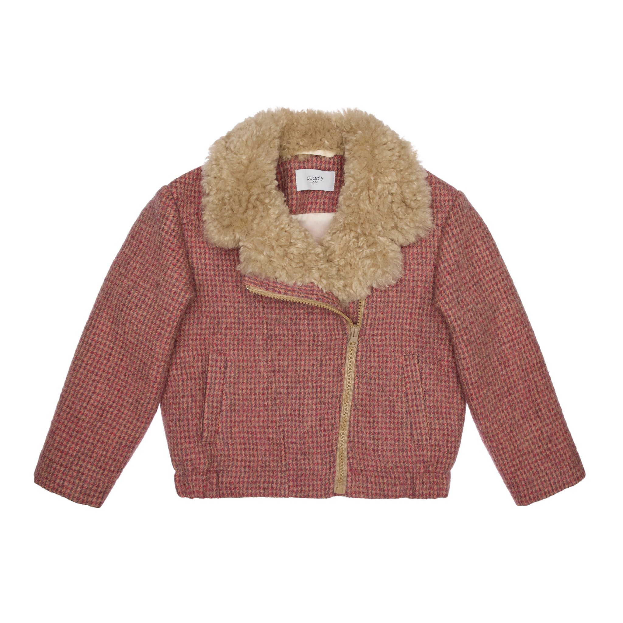 Chloe Wool Jacket, Pink