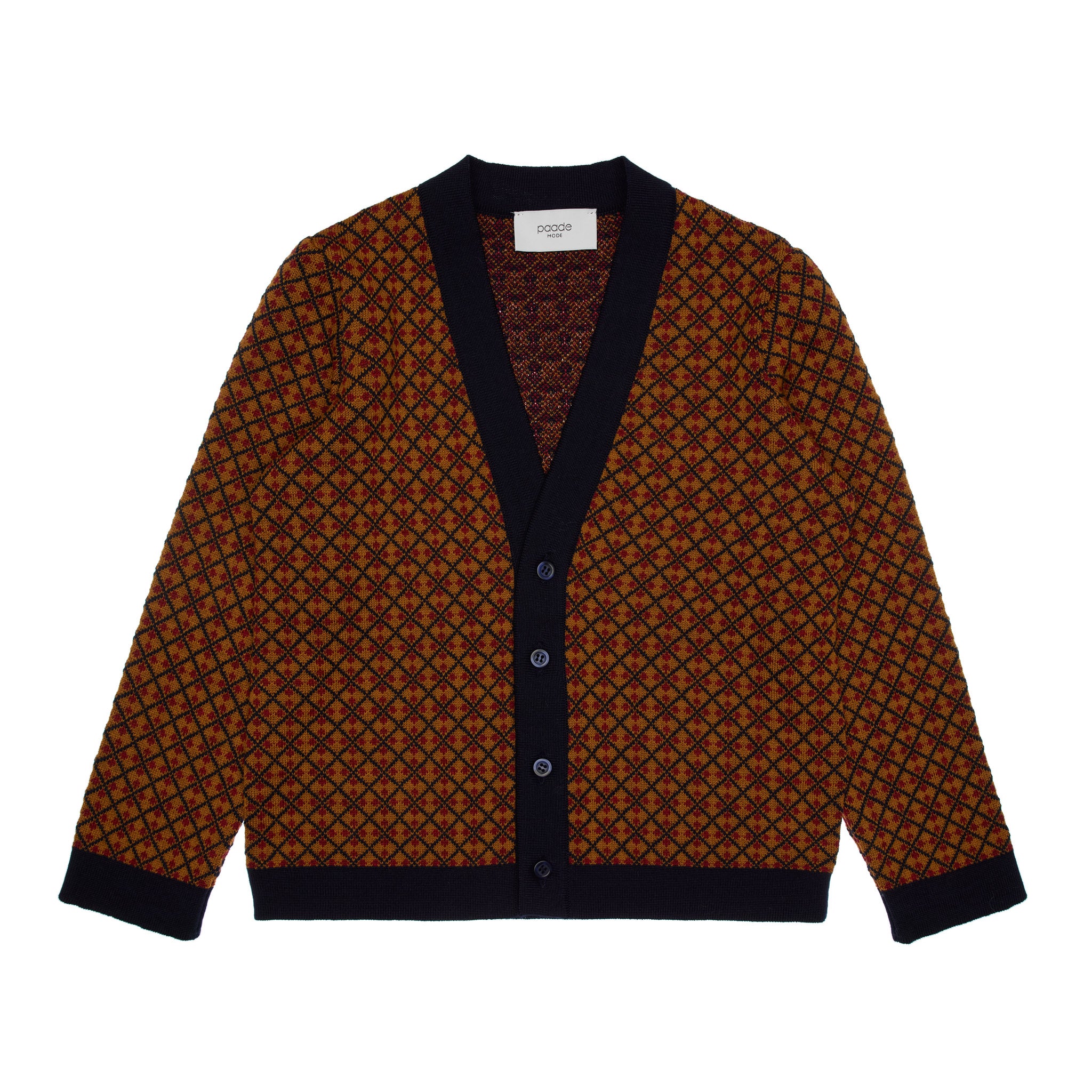 Morgan Merino Wool Cardigan, Caramel