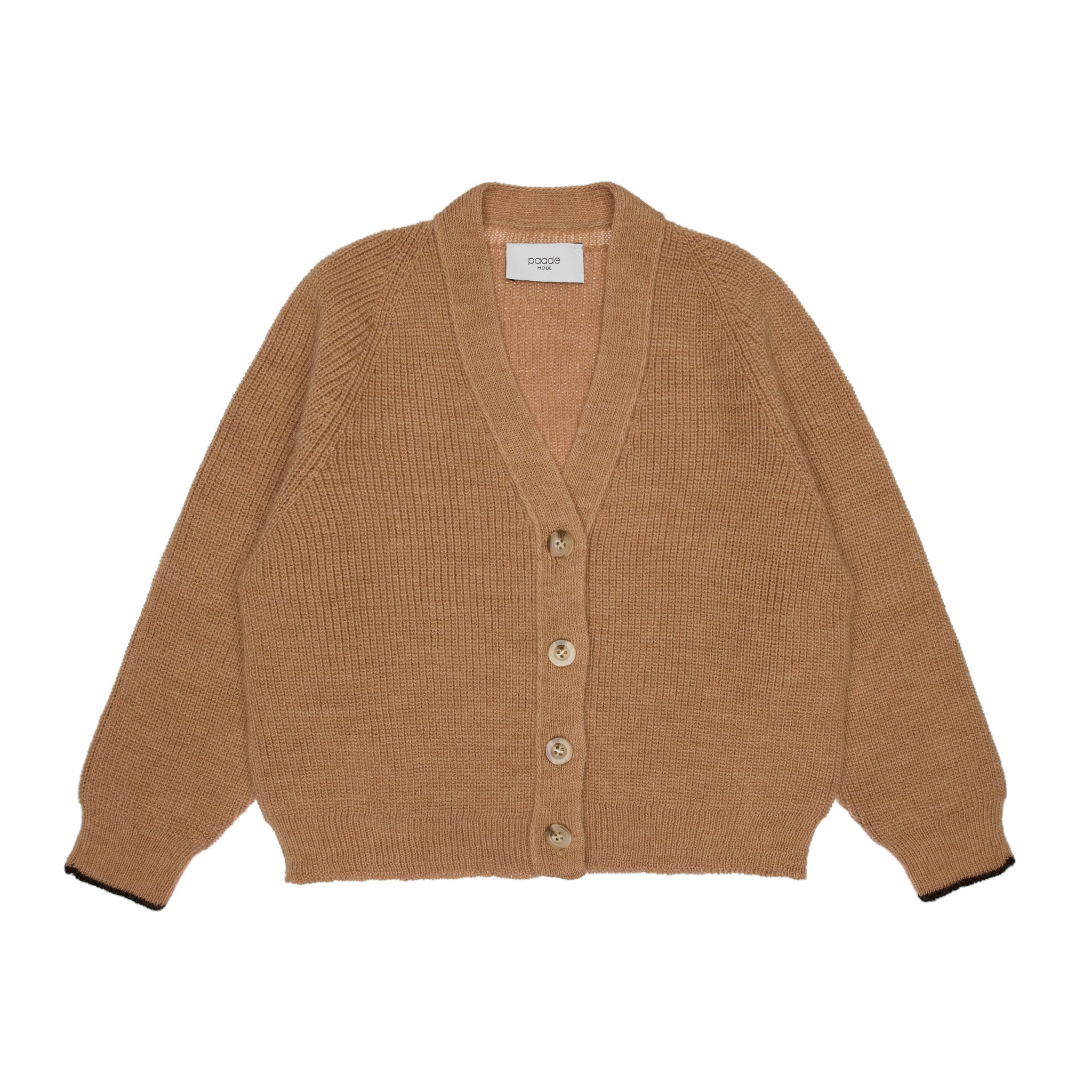 Phoenix Wool Cardigan, Beige