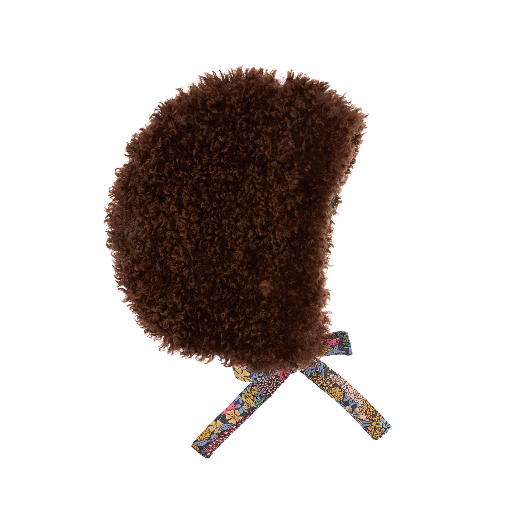 Pooh Faux Fur Hat, Brown