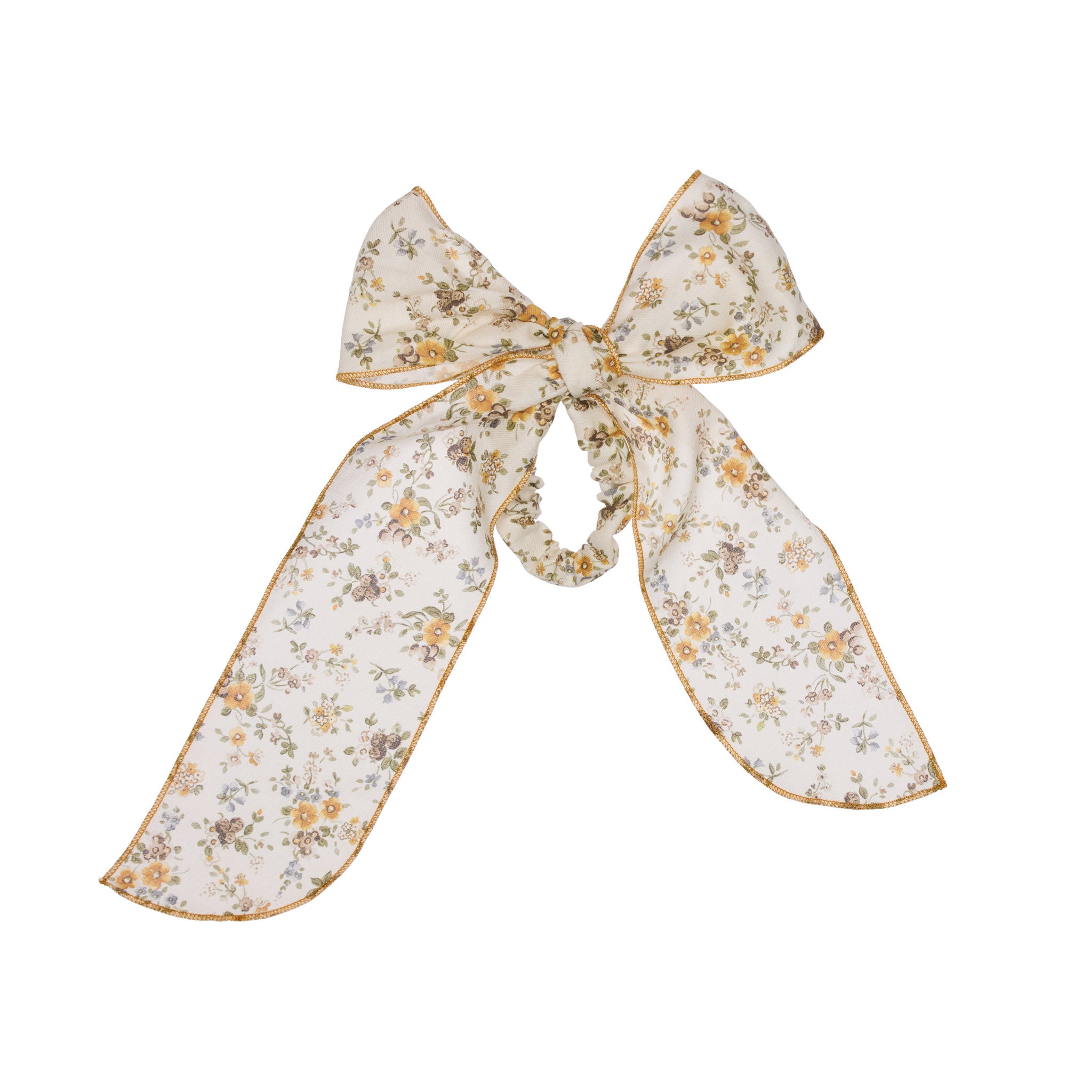 Joan Cotton Hairband, Yellow Flower