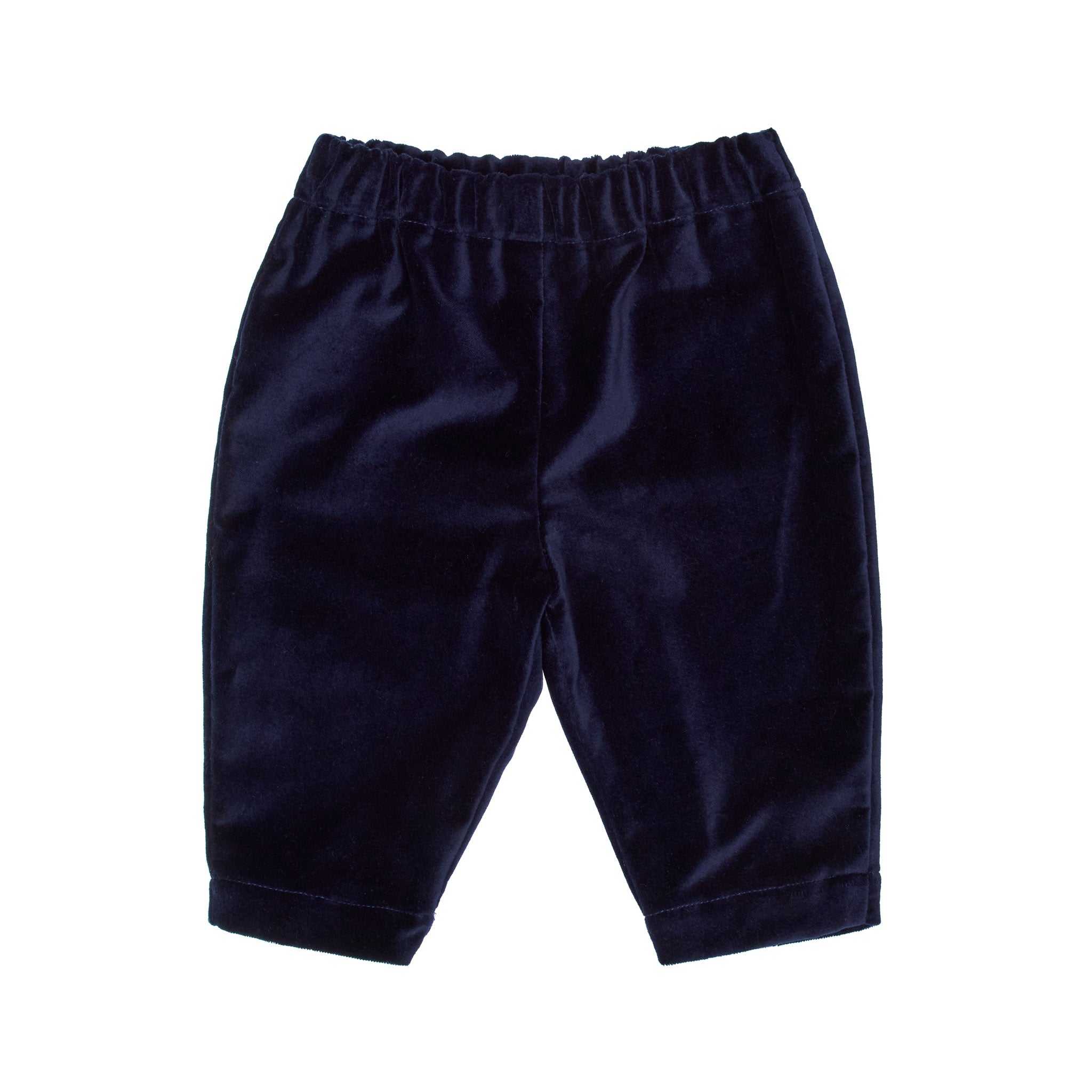 Haven Baby Trousers Velvet, Dark Blue