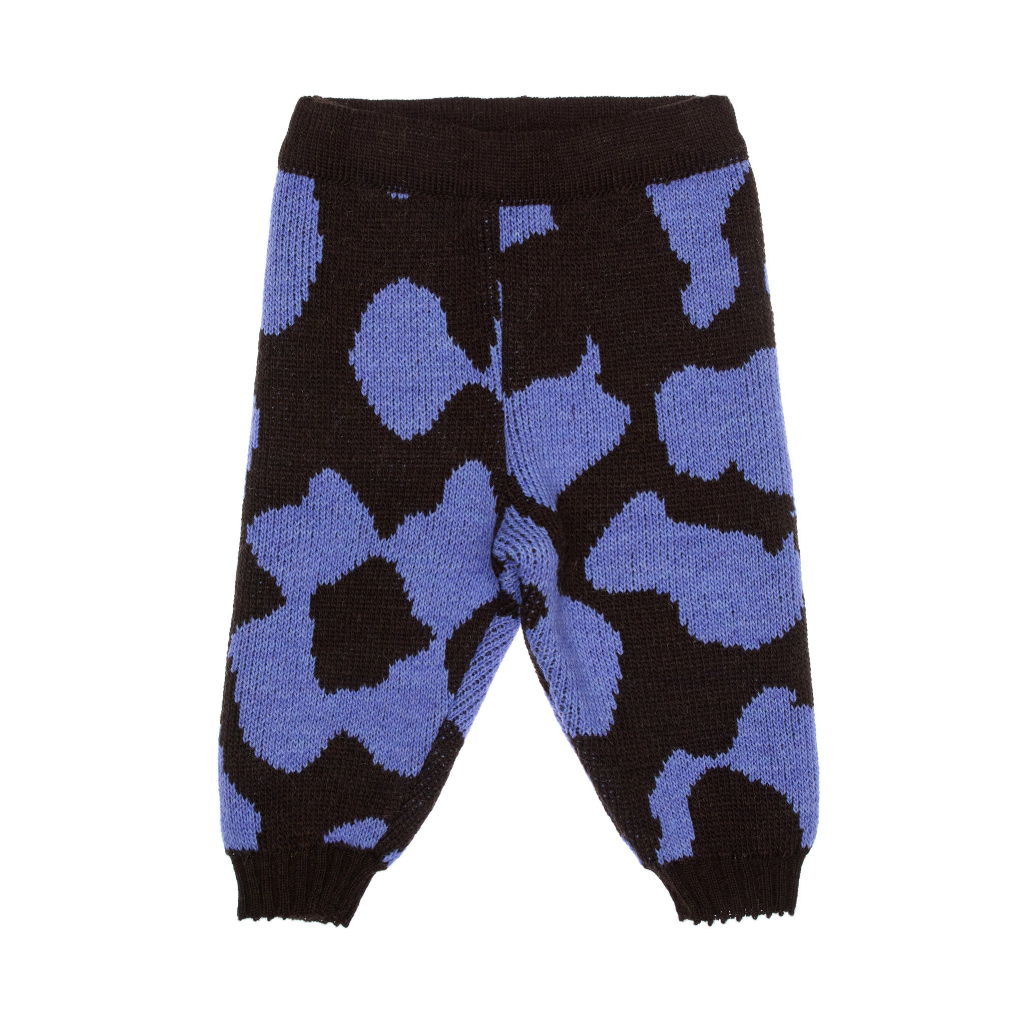 Quinn Wool Baby Trousers, Blue