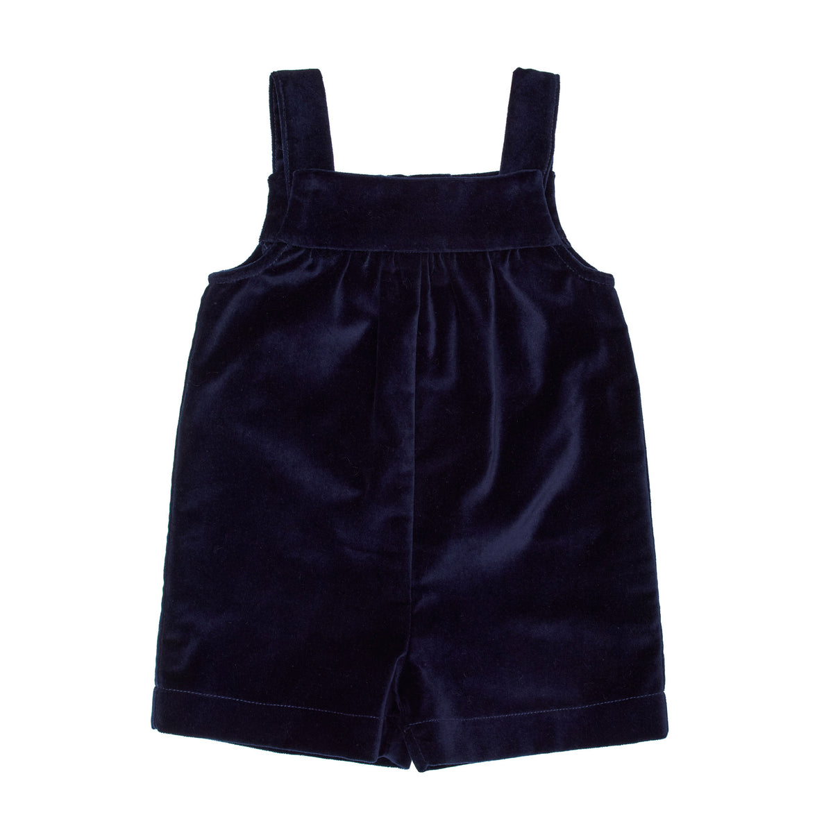Haven Baby Romper Velvet, Dark Blue