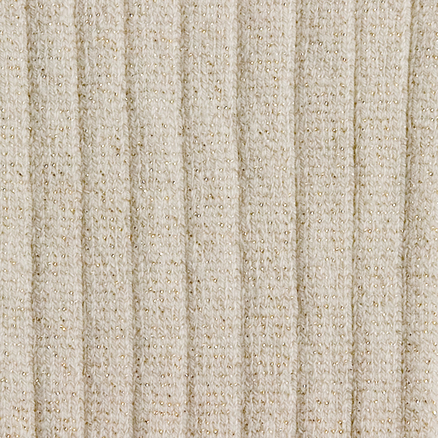 Glitter Ribbed Tights Amelie, Creamy