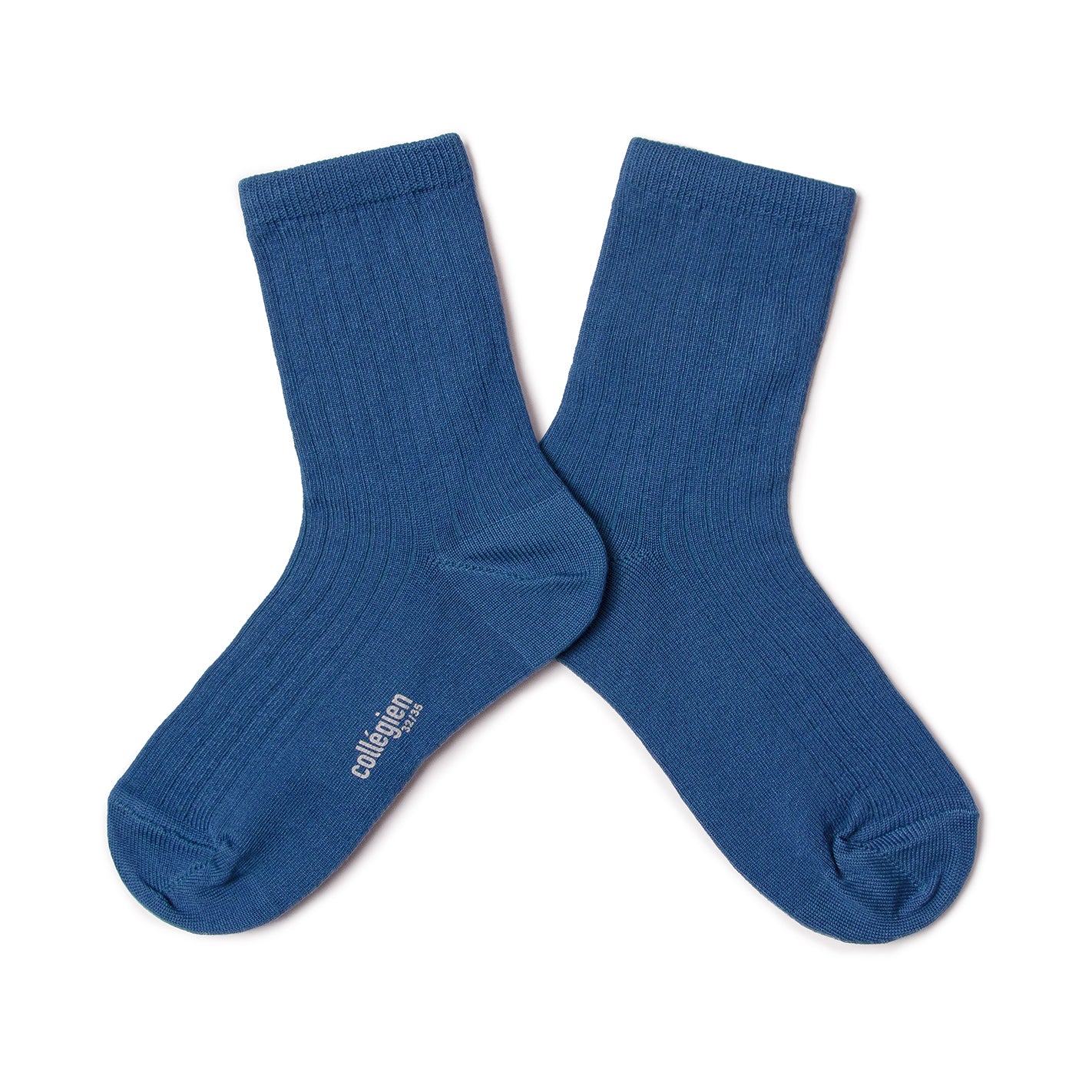 Ribbed socks Paul, Sapphire Blue