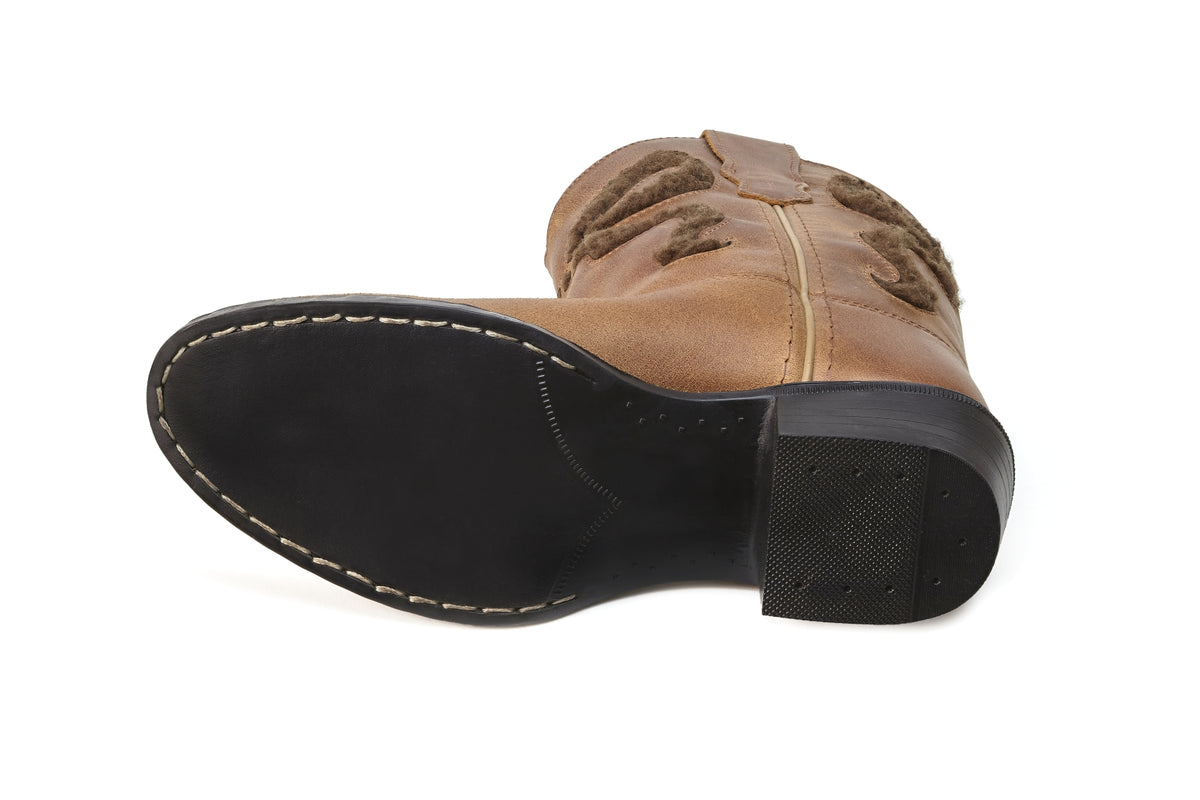 Boots Teddy Bow, Brown