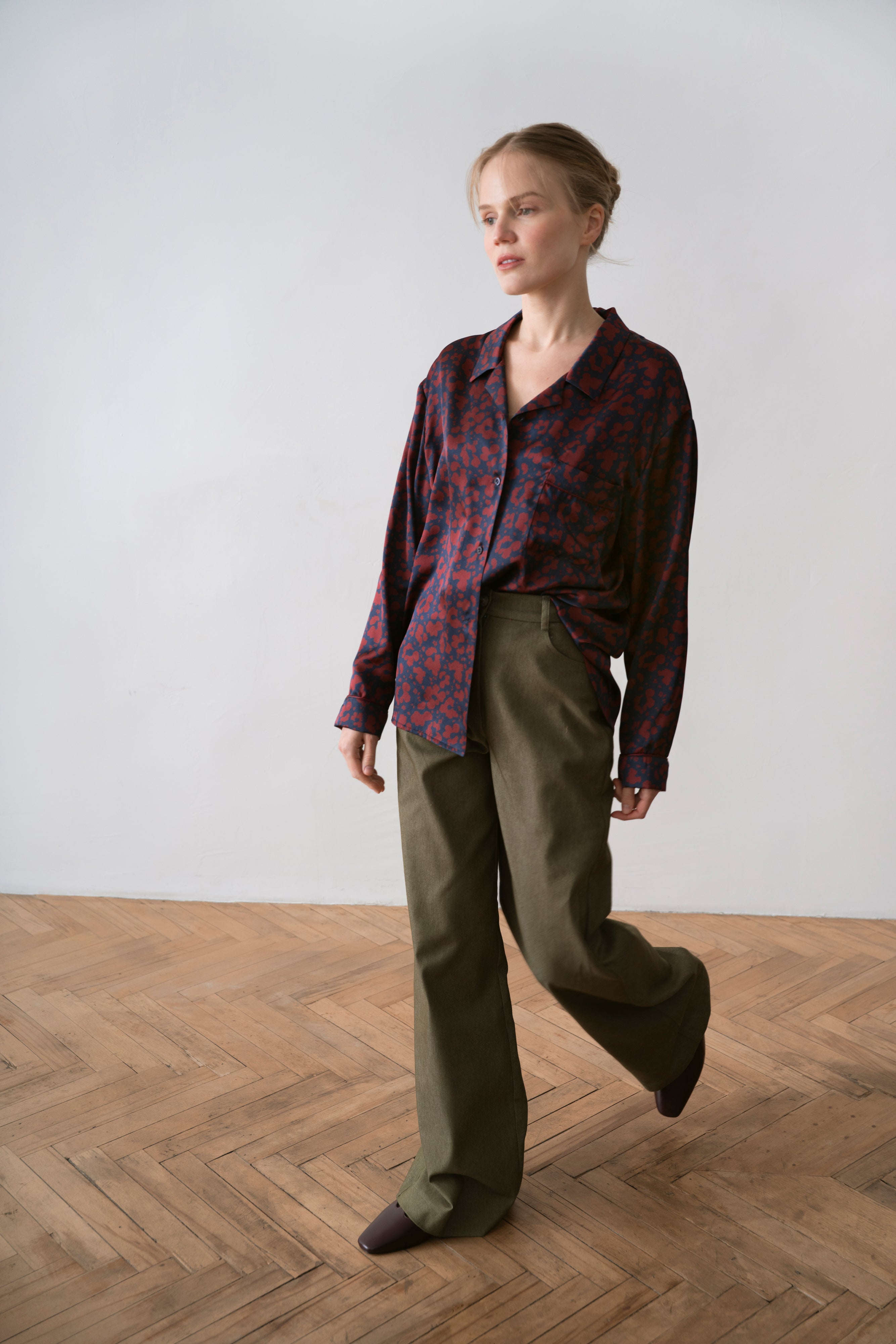 Denim Women's Trousers Henri, Green
