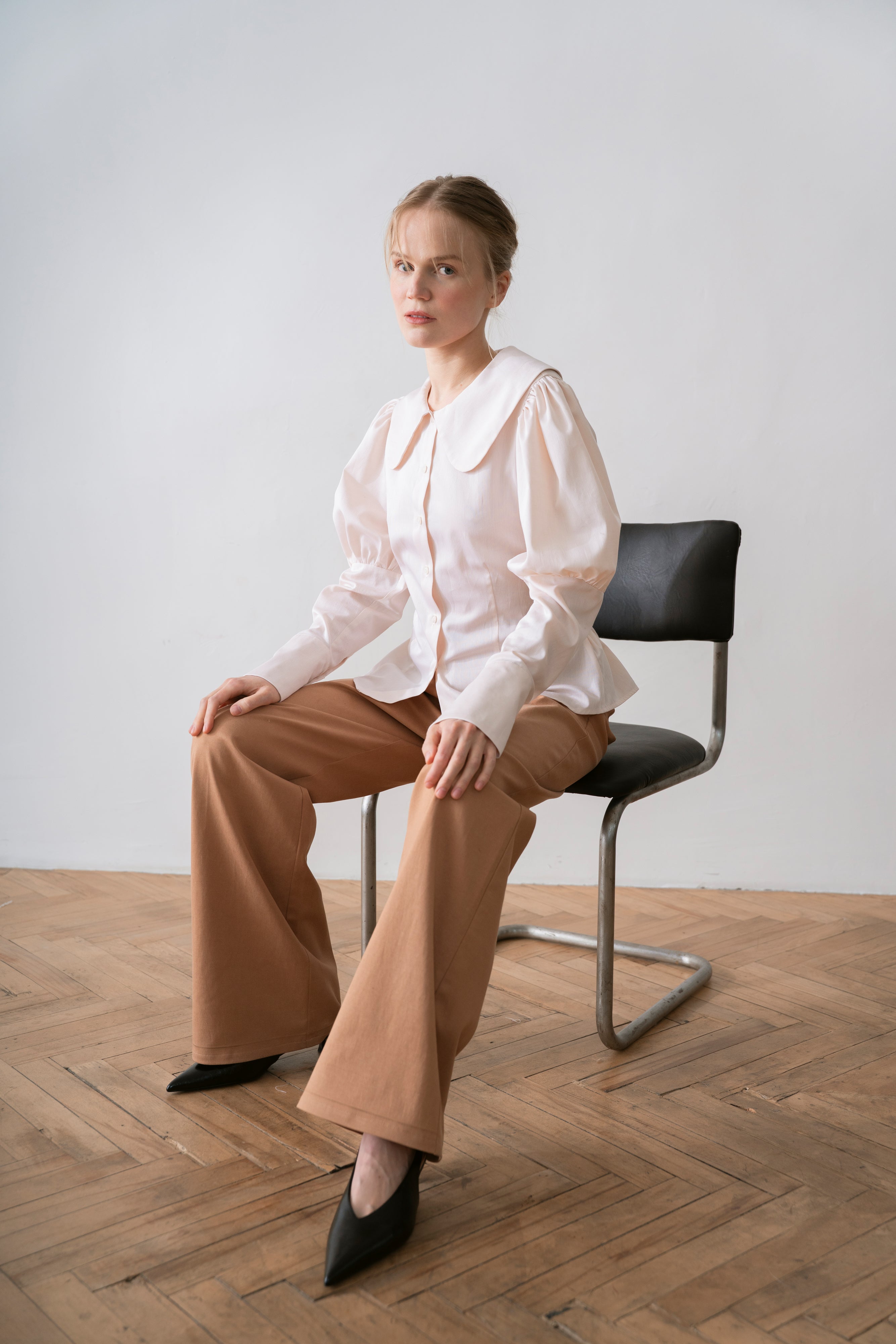 Lyocell Women's Trousers Renzo, Camel