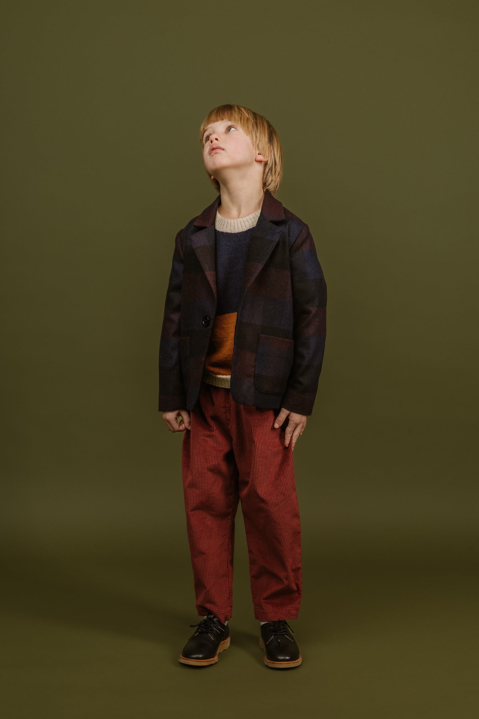 Corduroy Pants Marsella, Brick