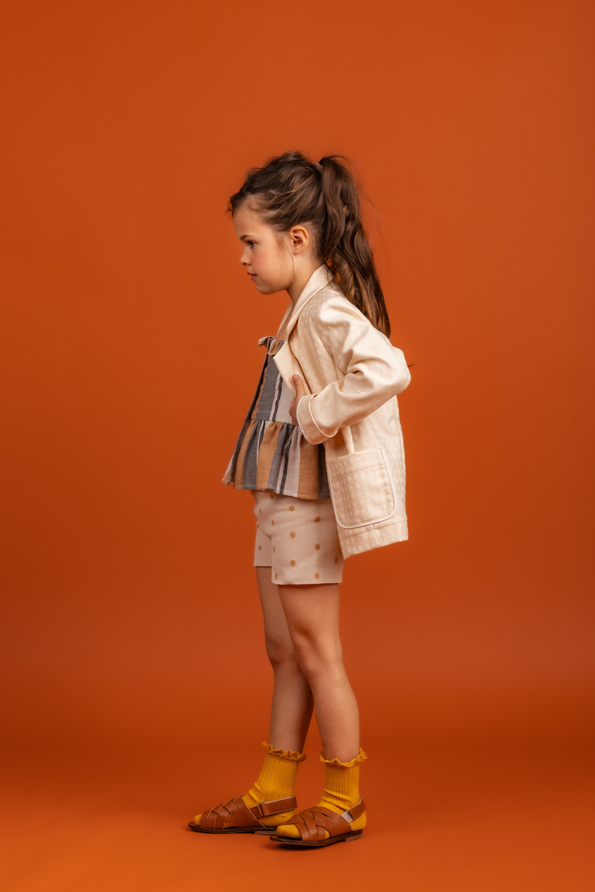 Charlie Jacket Cotton, Beige