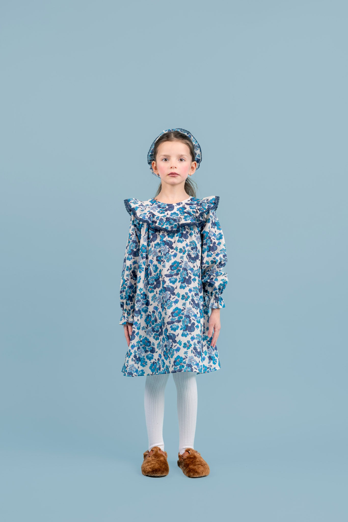 Victoria Cotton Dress, Multicolor