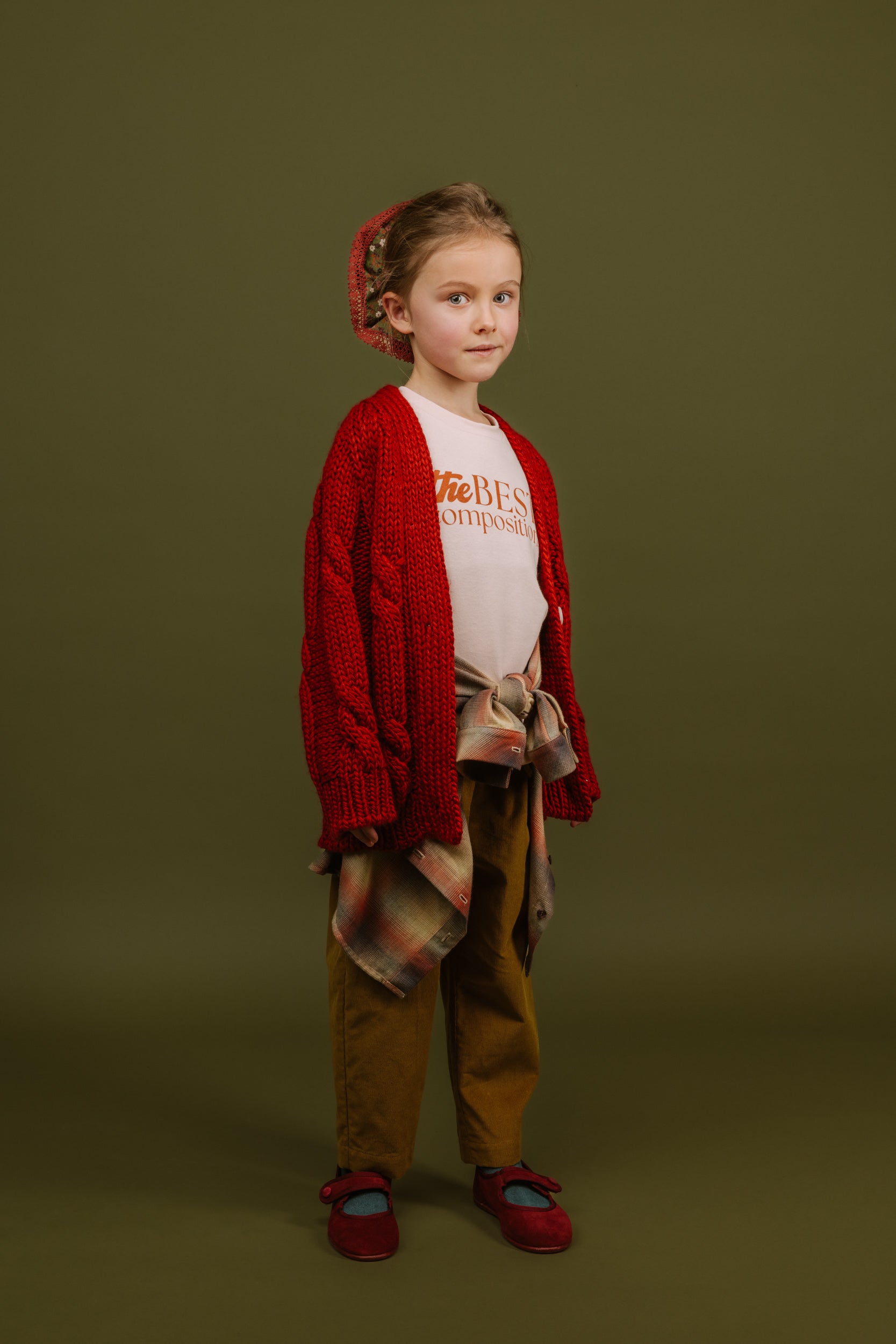 Corduroy Trousers Nocciola, Hazel Green