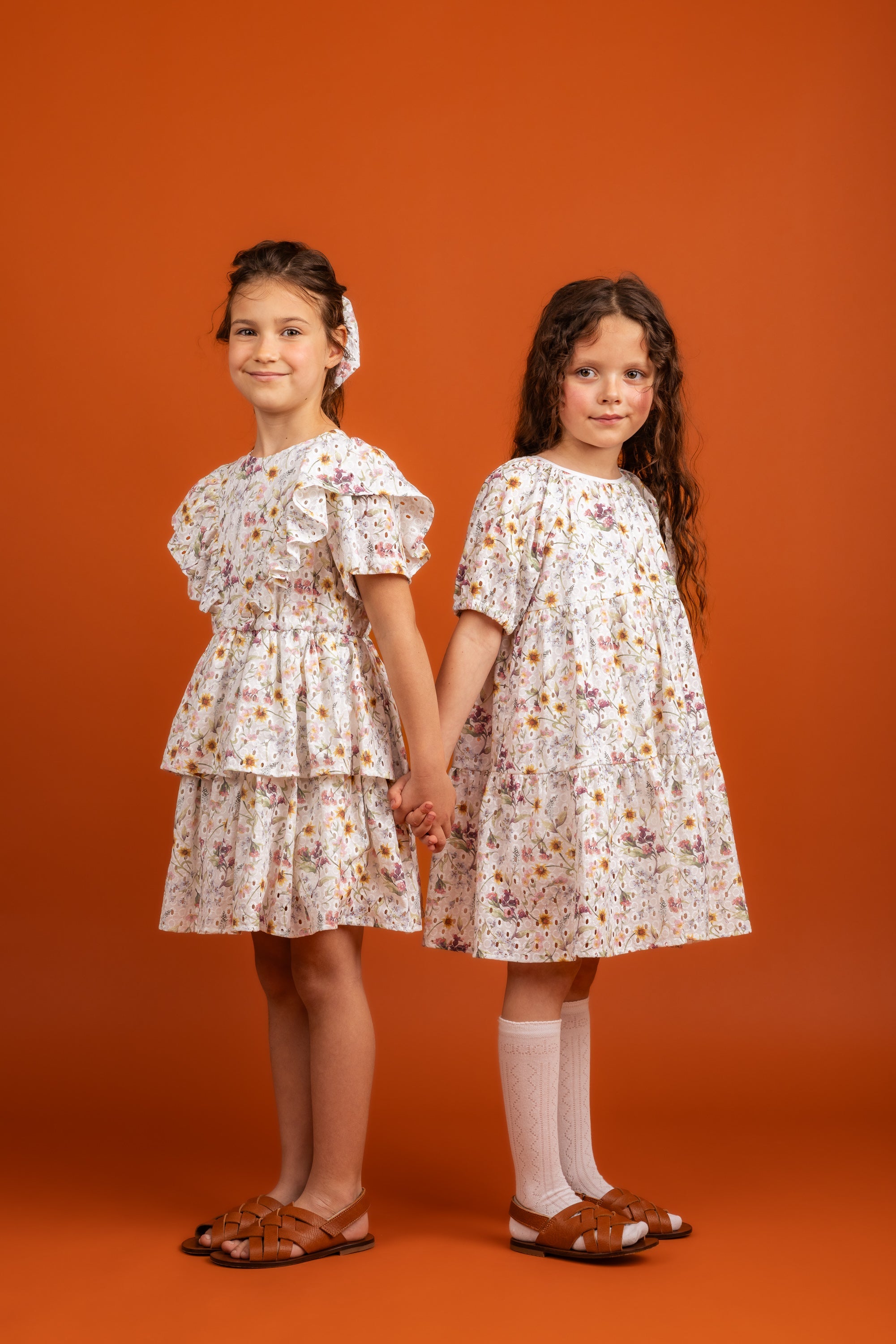 Maya kokvilnas Kleita, Daudzkrāsaina