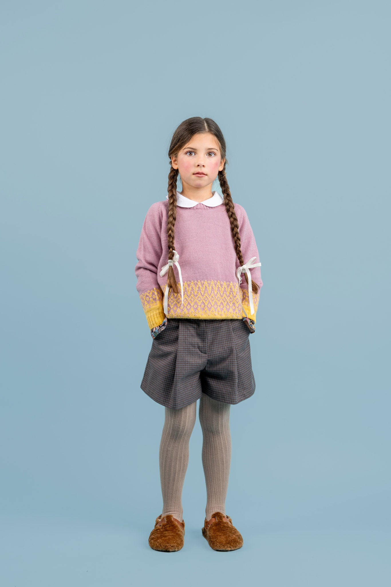 Frankie Cotton Shorts, Grey