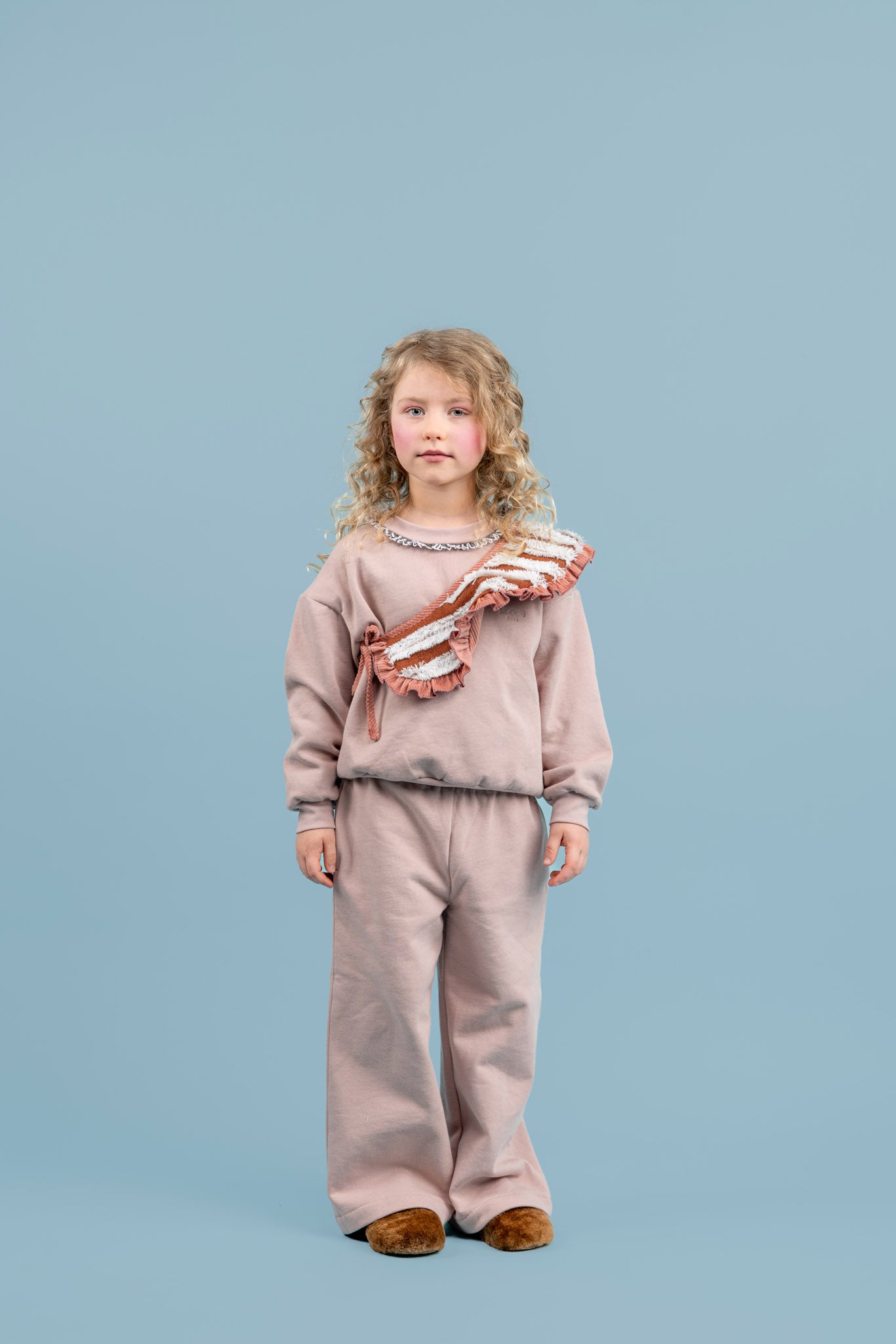 Mason Cotton Sweatshirt, Old Pink