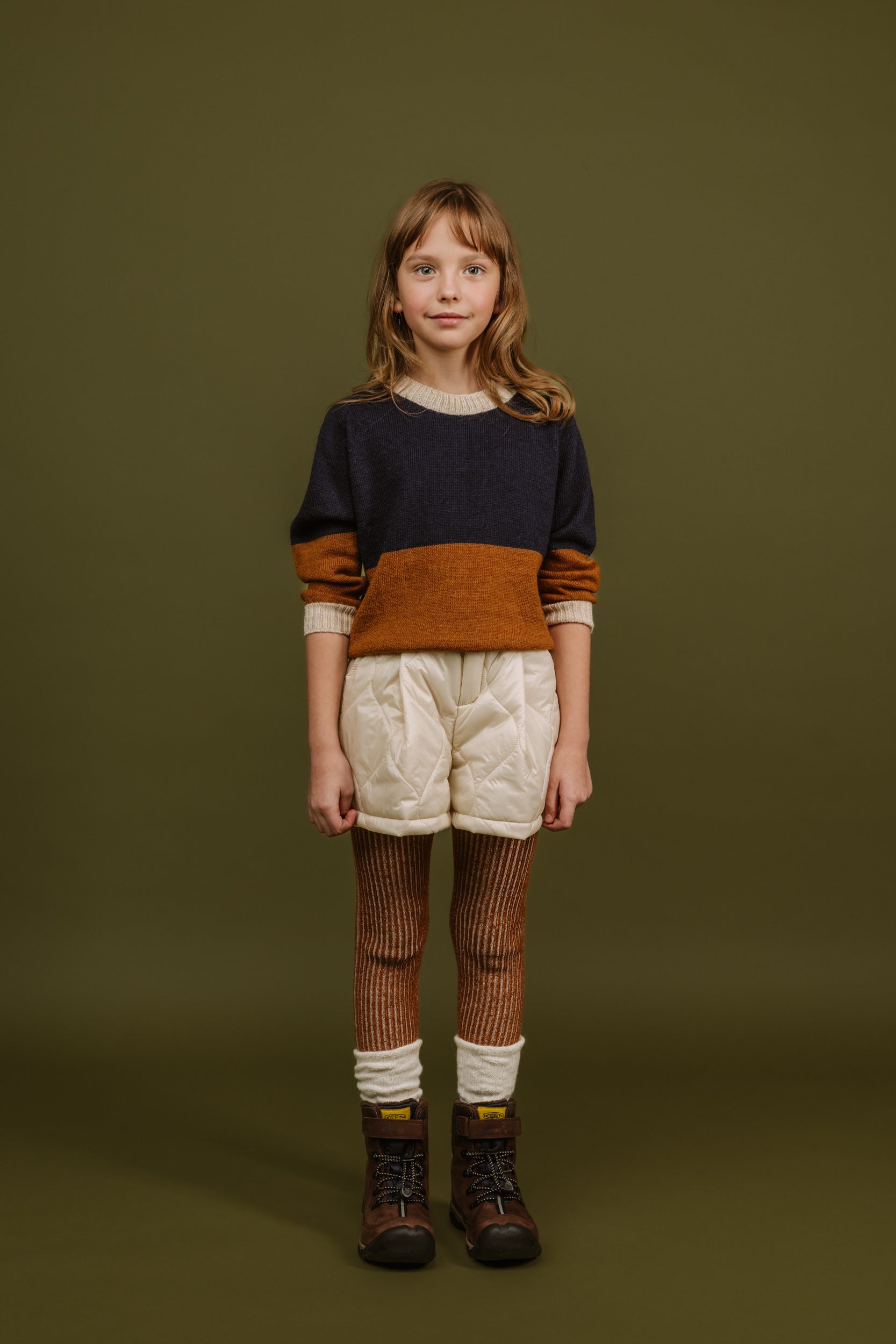 Wool Leggings Bambi, Brown