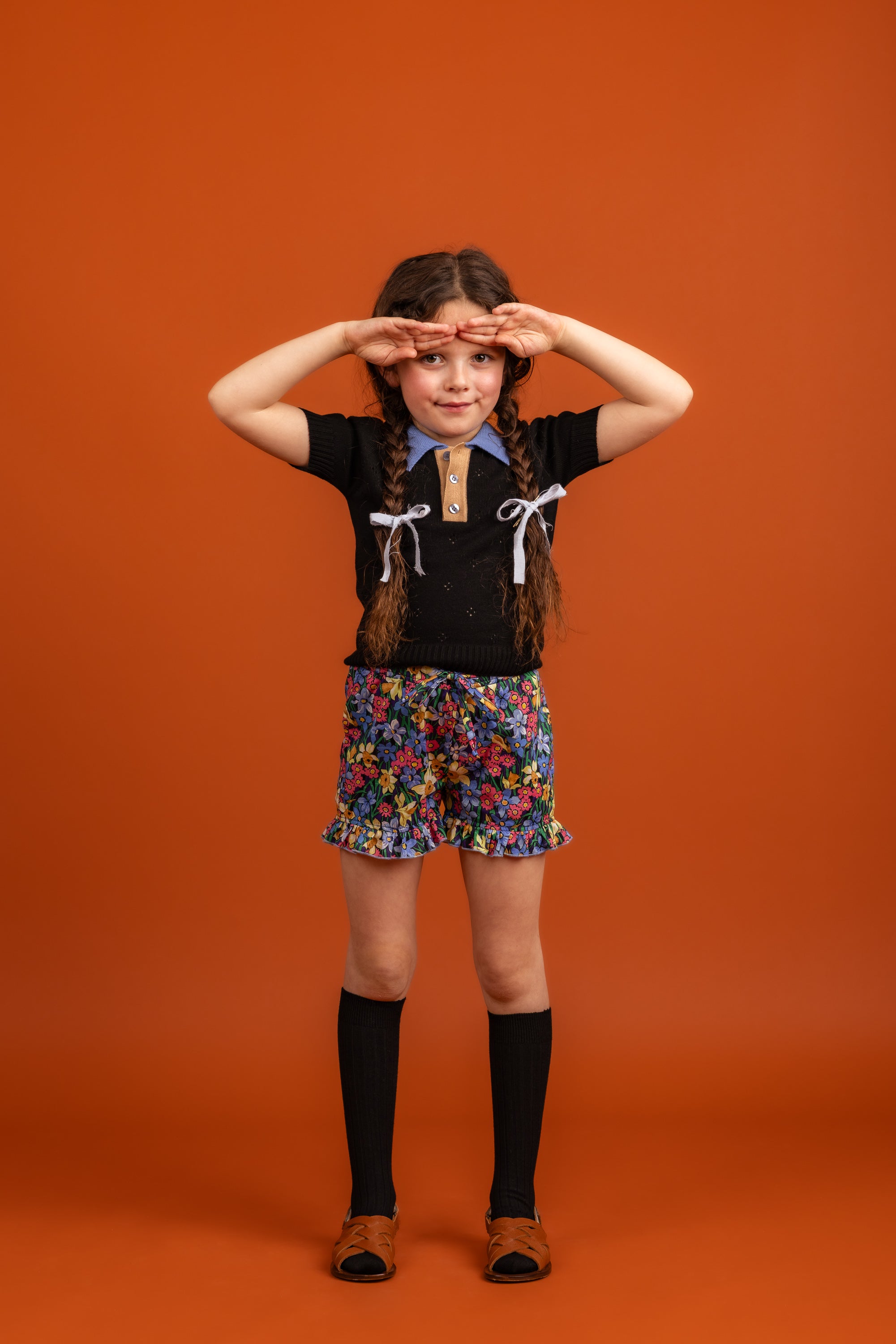 Madison Shorts Cotton, Blue