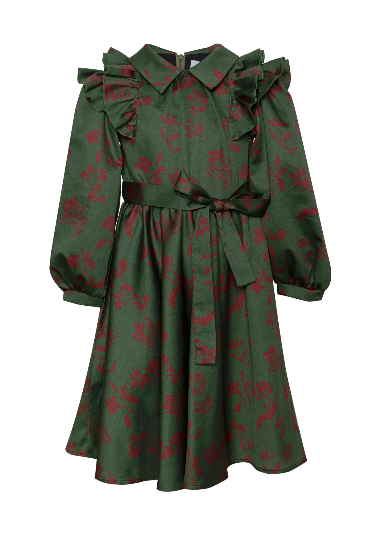 Cotton Maxi Dress Geneva Dale, Green
