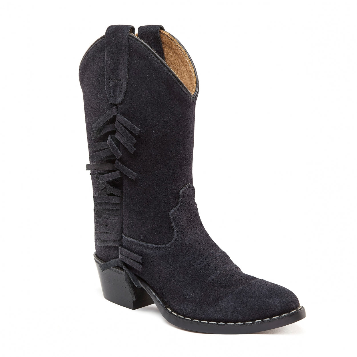 Boots Ruffle Black