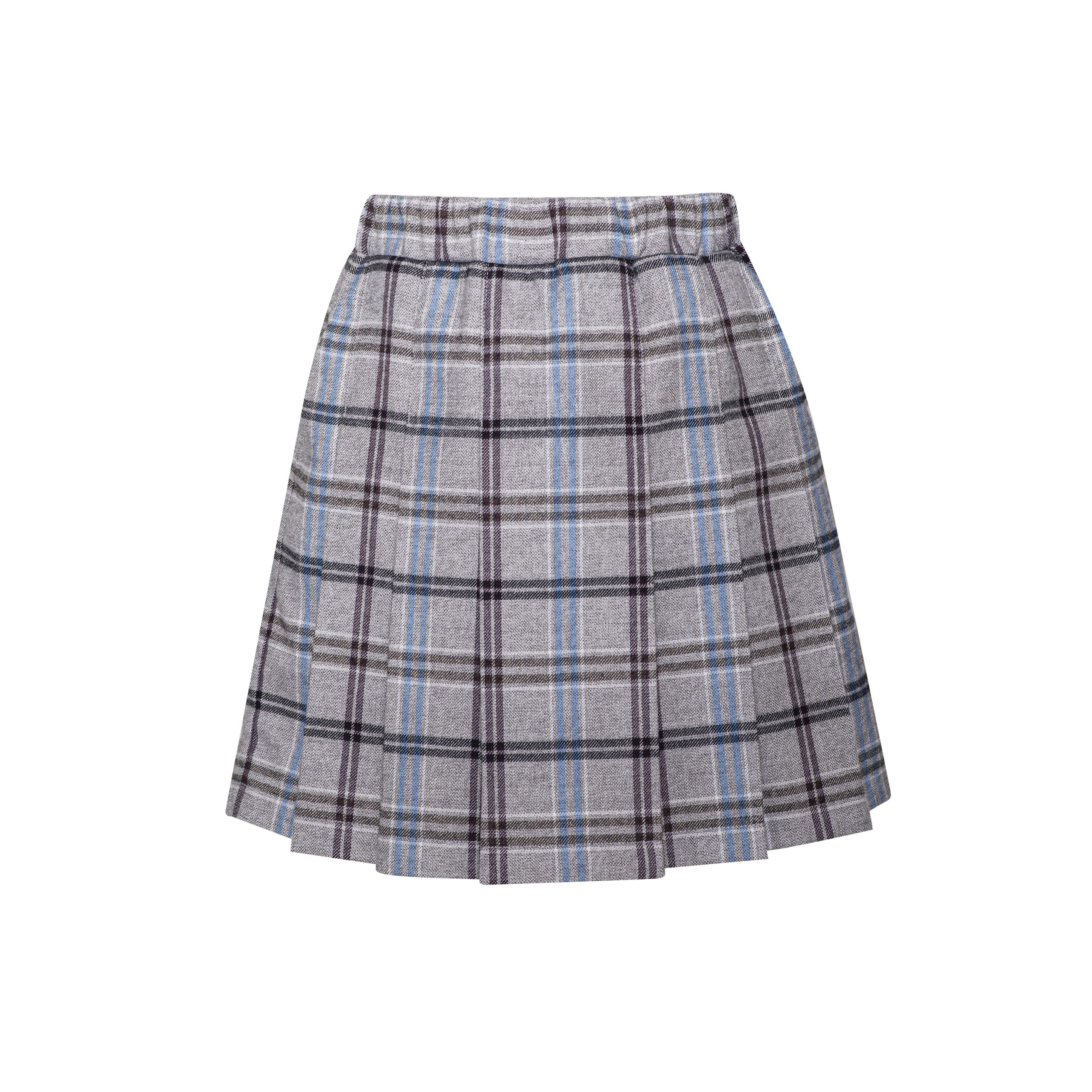 Cotton Skirt Rude Alpe Grey
