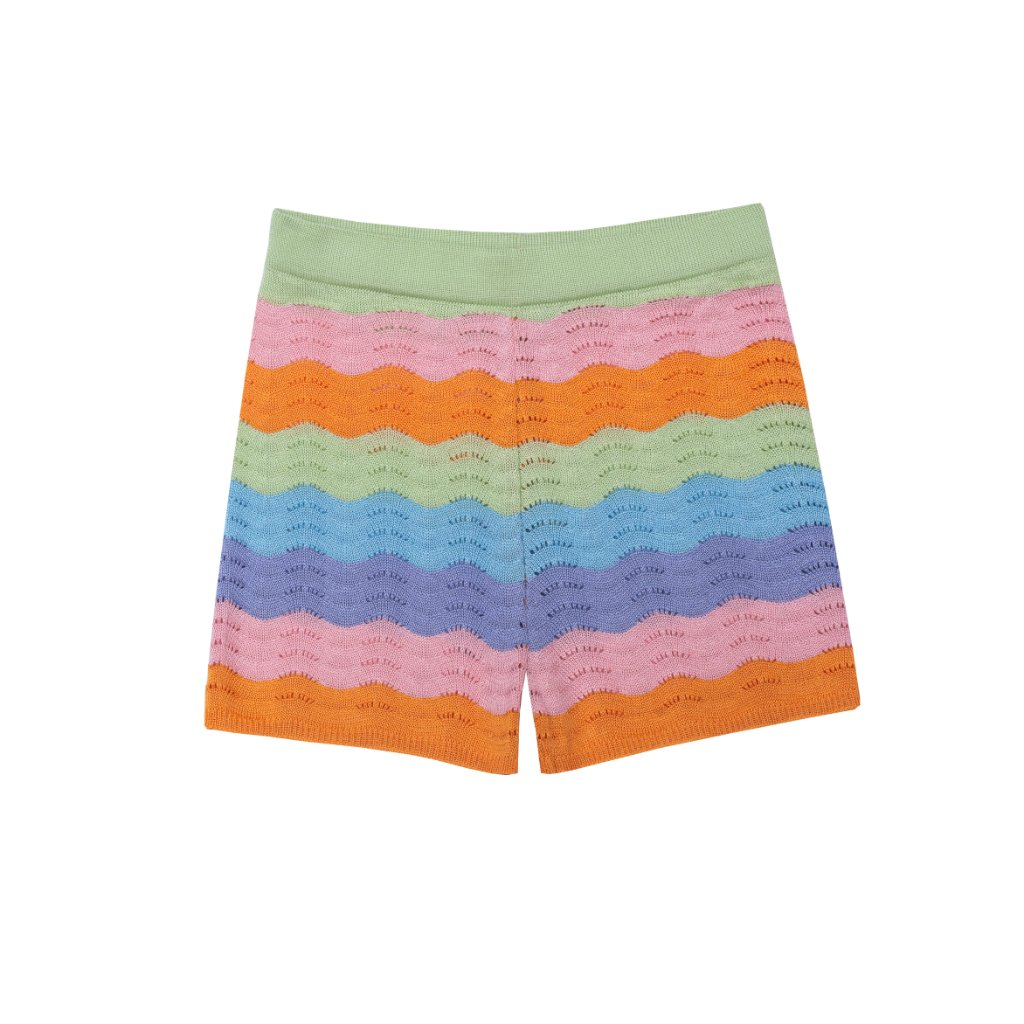 Knit Shorts Rainbow