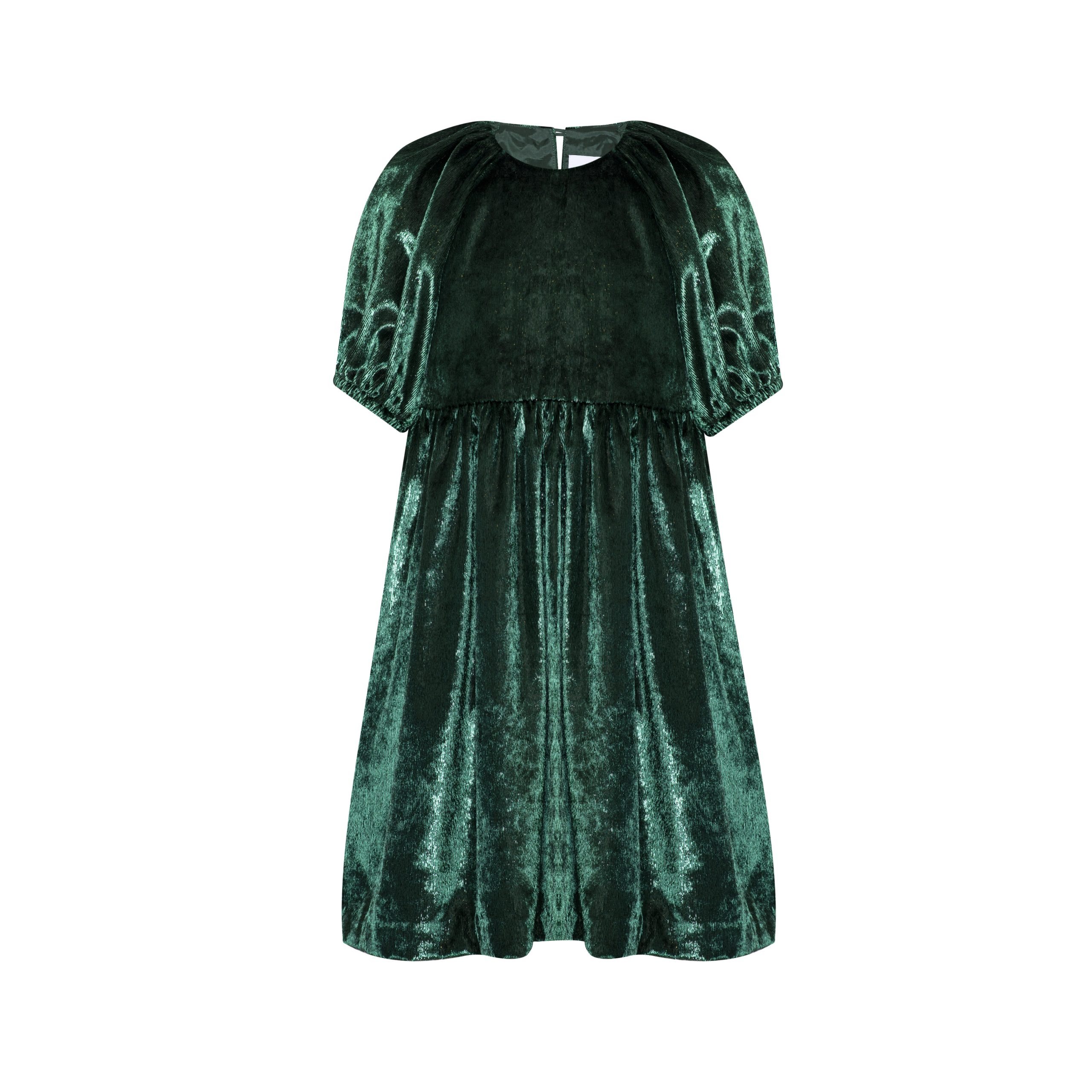 Velvet Dress Twinkle Green