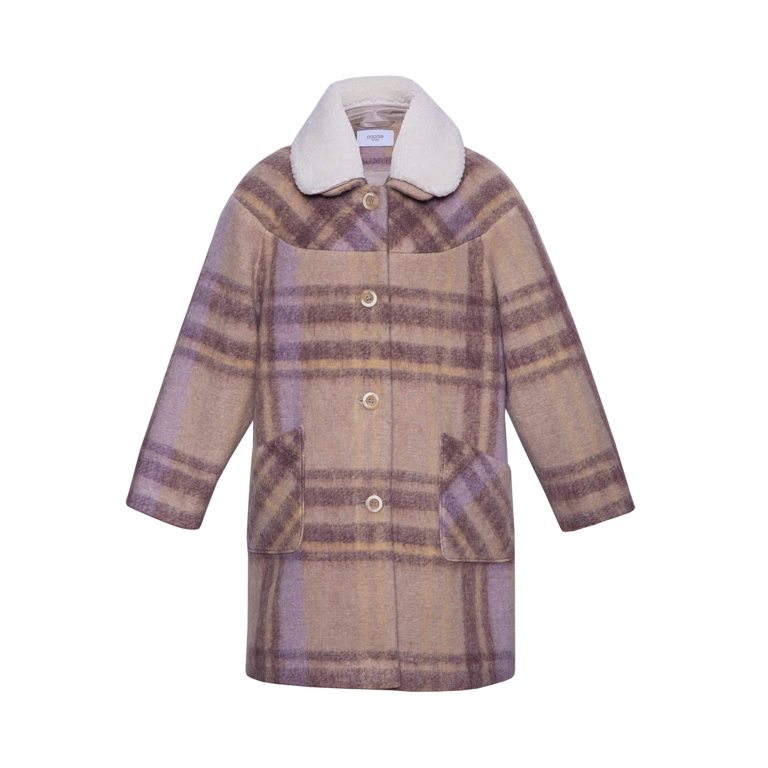 Wool Coat Helleborus Brown