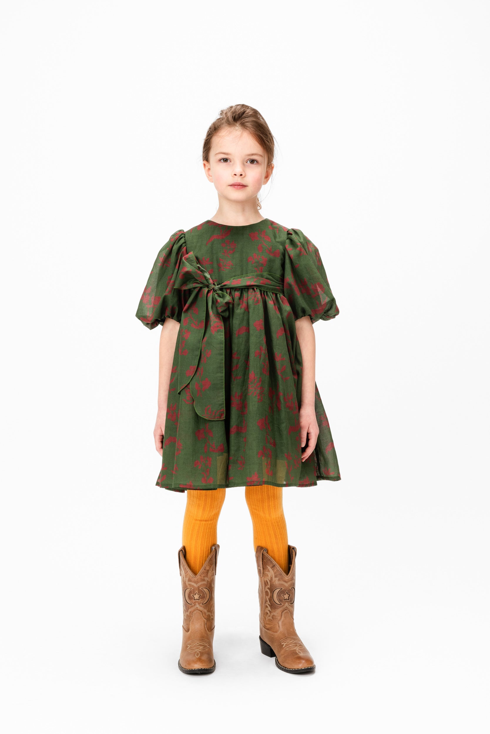 Chiffon Dress Dale, Green
